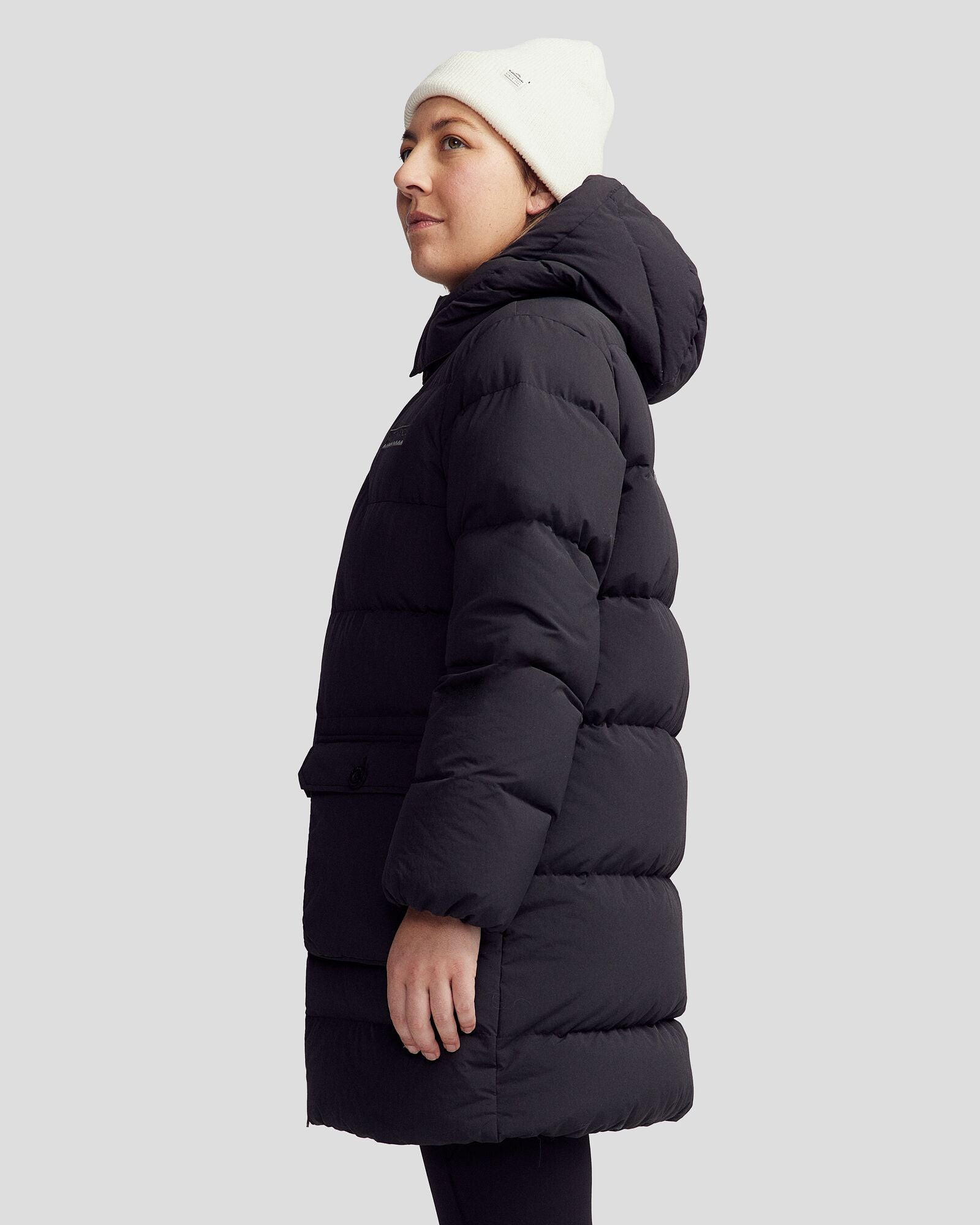Women's Epiq Down Heritage Parka Jacket - Black Stingray