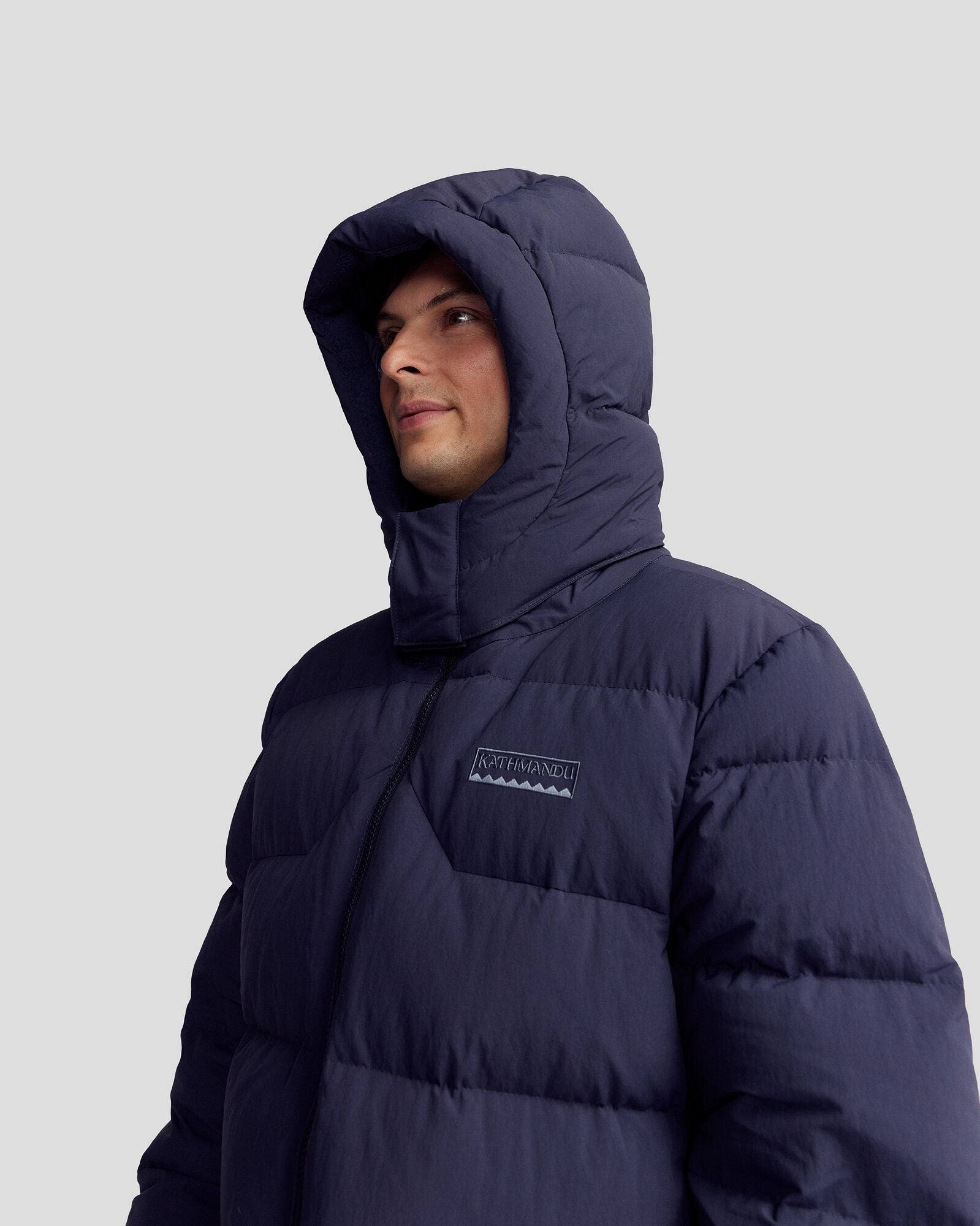 Men's Epiq Down Heritage Parka Jacket - Pure Navy