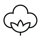 Organic cotton icon