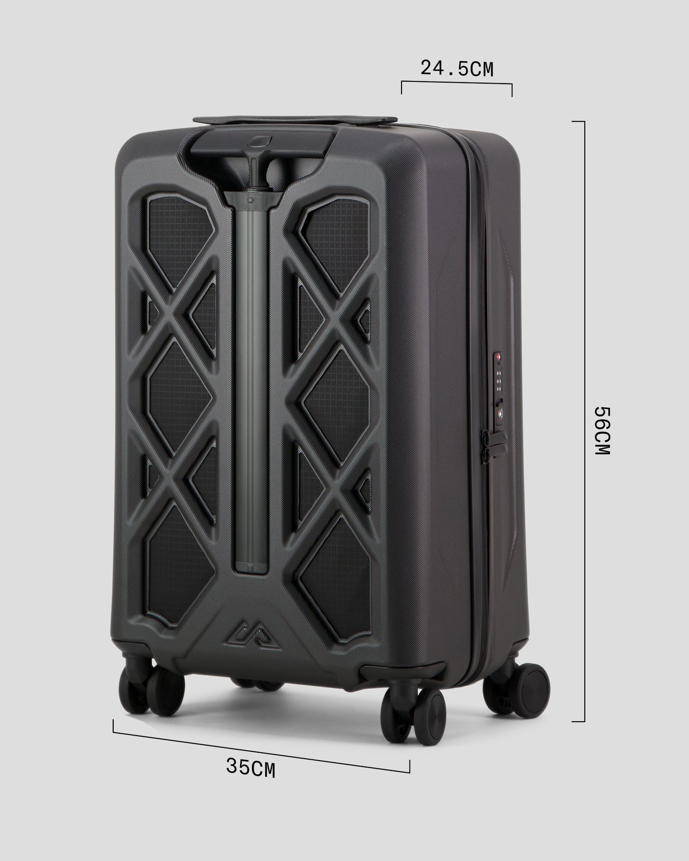 Feather Flight® Carry-On Spinner - 40L - Black Stingray