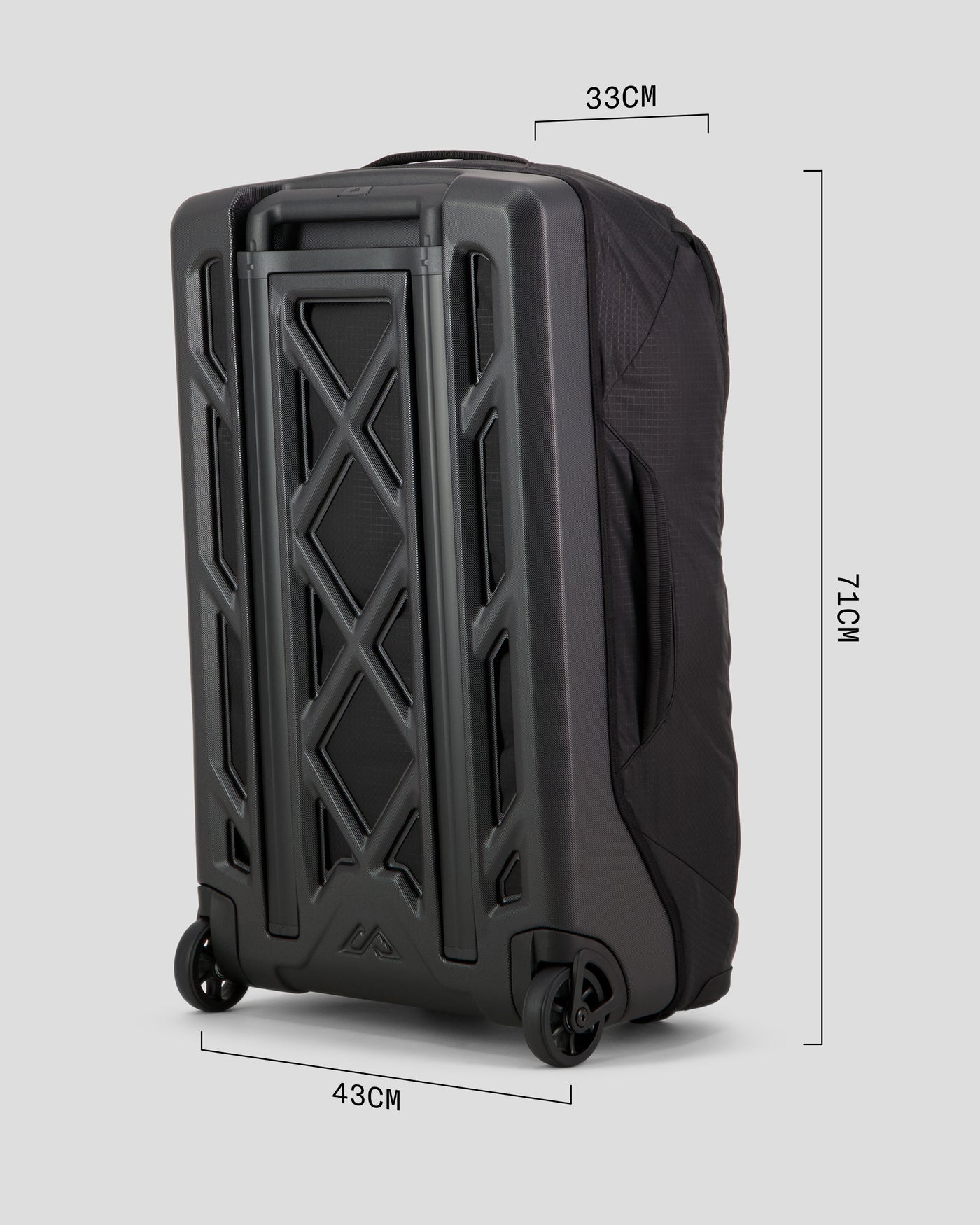Feather Flight Check-In - 85L - Black Stingray