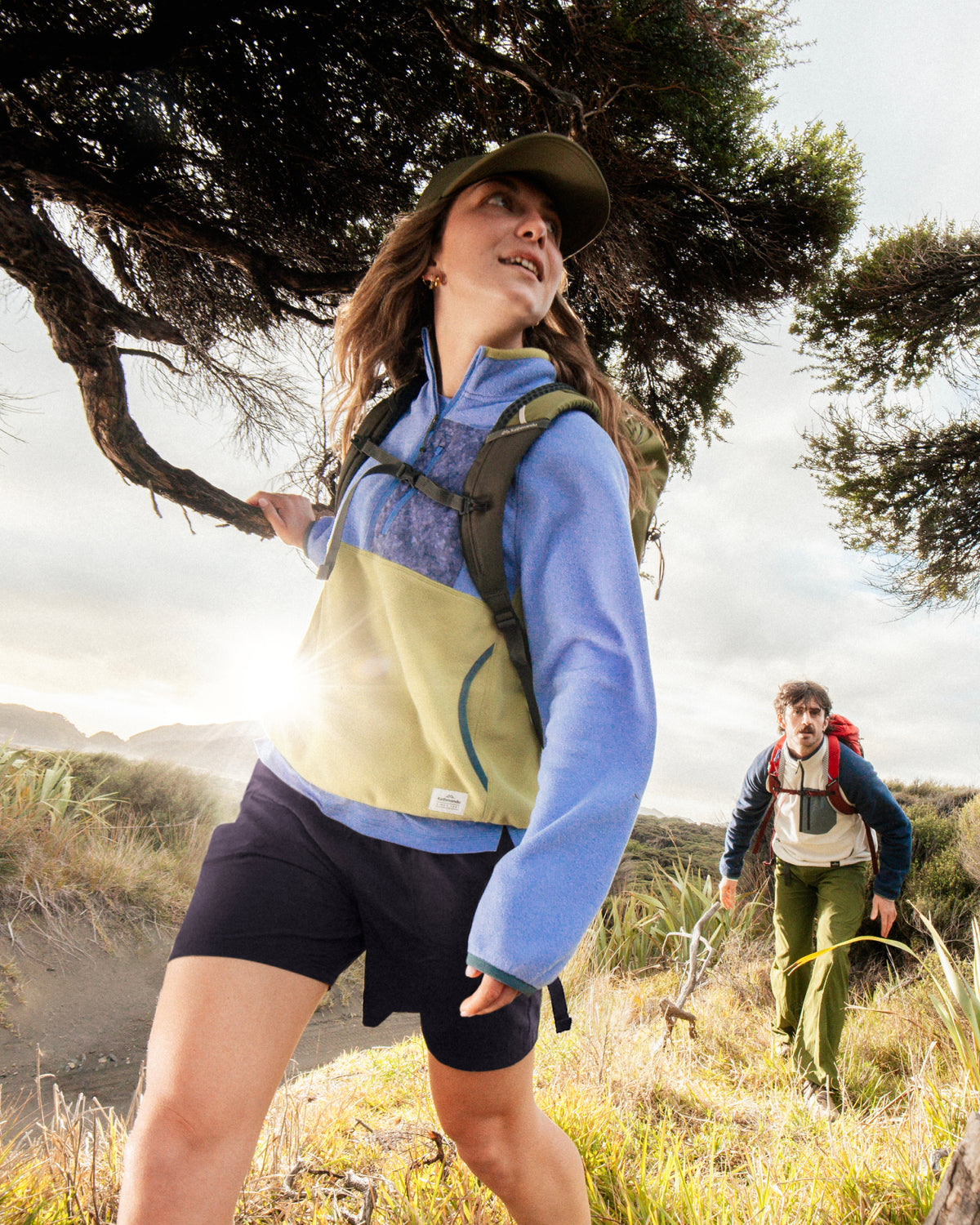 Women’s Trailhead Fleece Lightweight Pullover - Dew Drop/Meadow