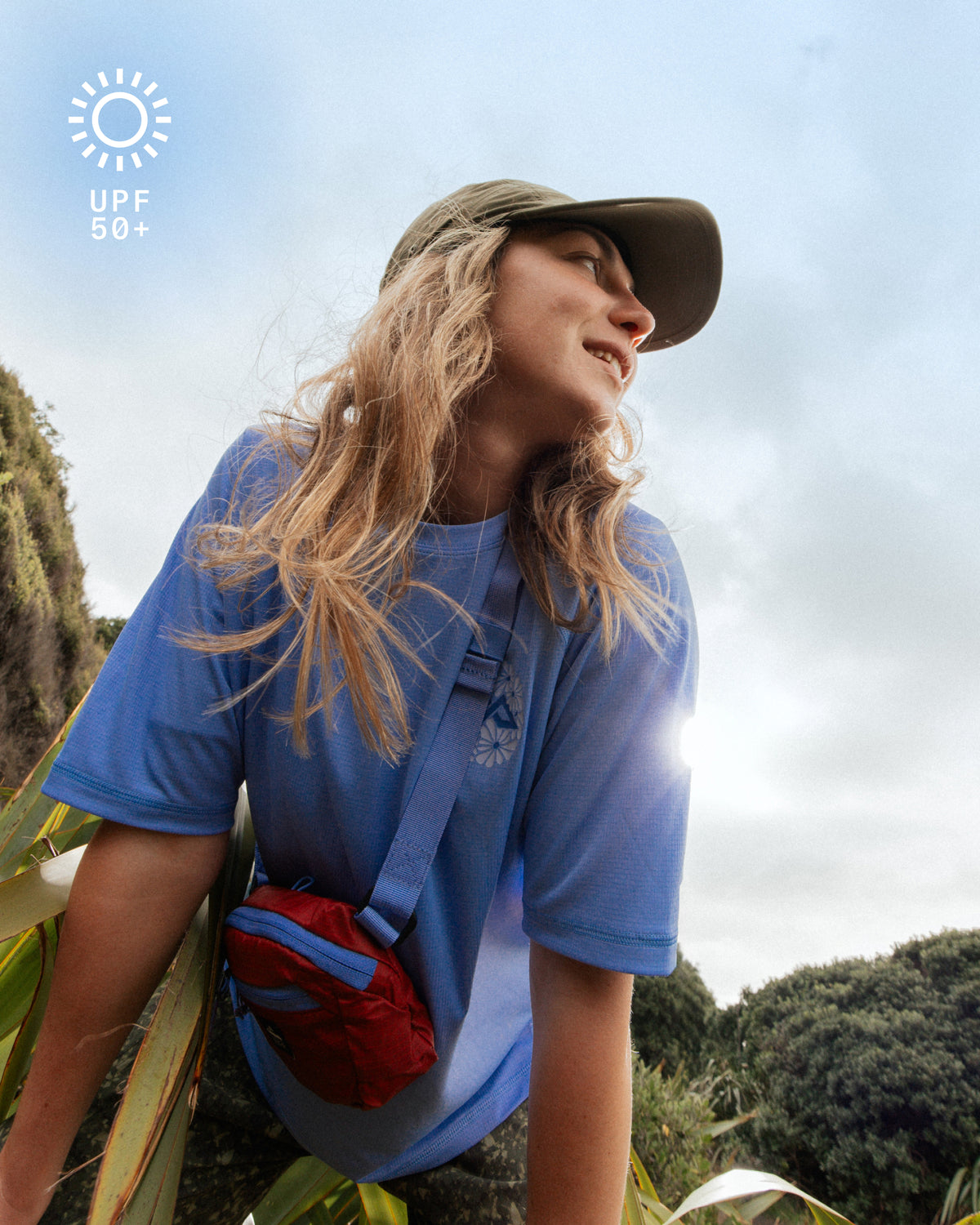 Women's SUN-Stopper Short Sleeve UPF 50+ T-Shirt - Dew Drop