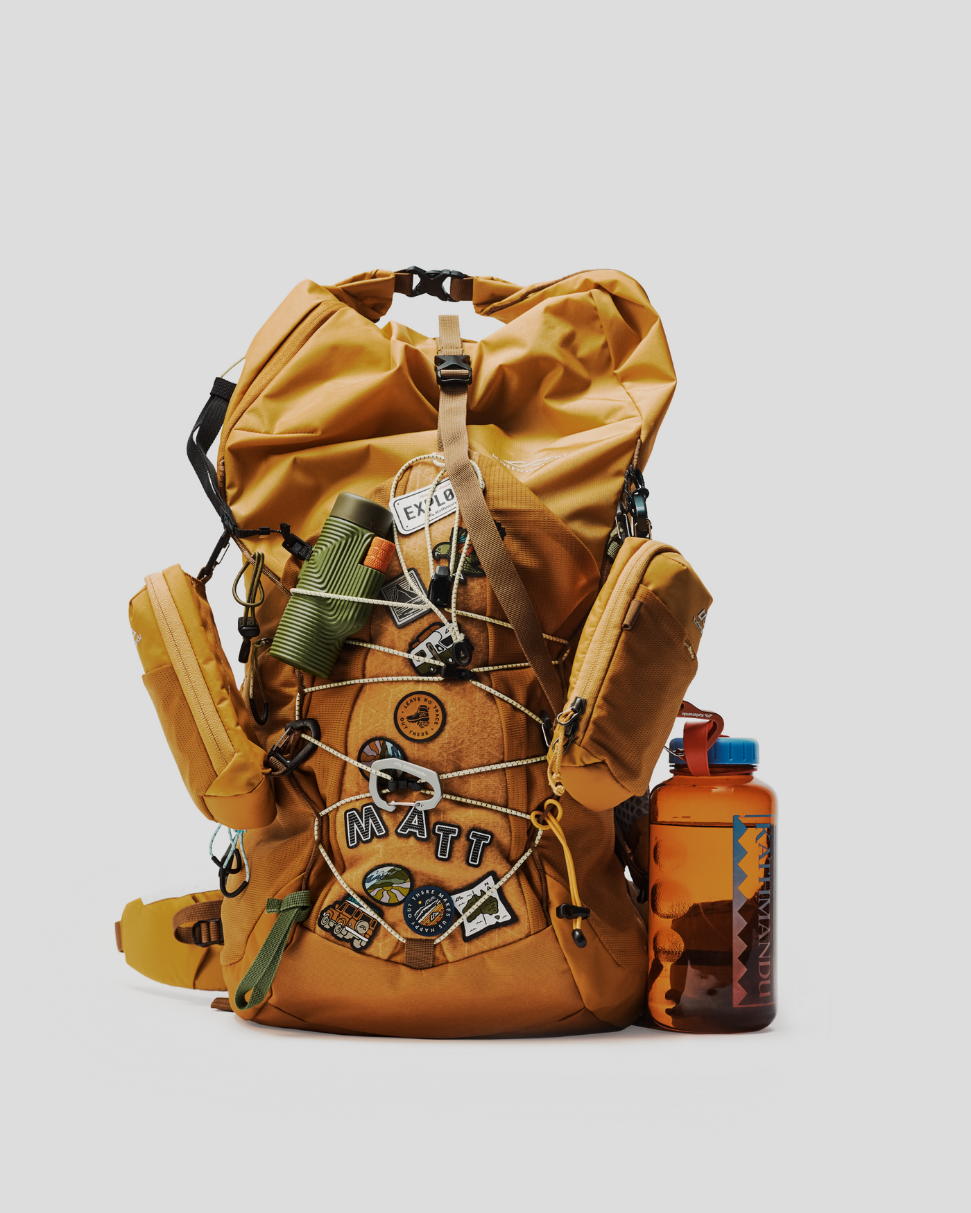 The Trailhead Pack - Customisable 35L - Golden/Golden Oak