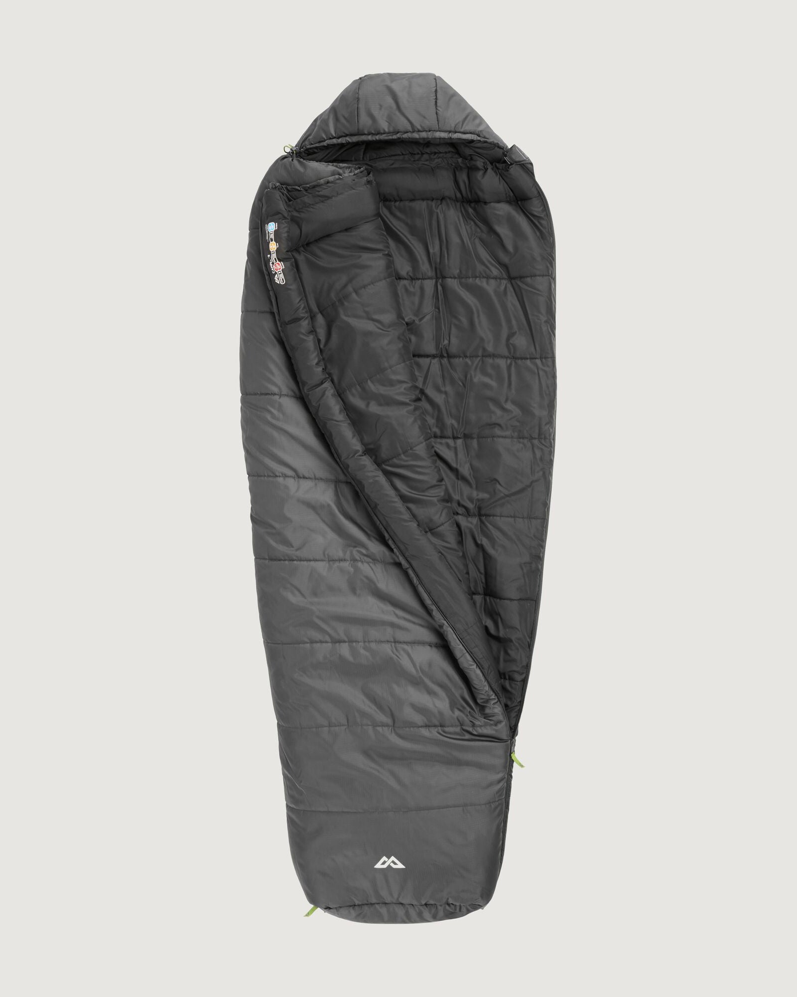 アウトドア寝具 KATHMANDU  DOWN SLEEPING BAG NAVI Camper Sleeping Bag - 8 - Granite – Kathmandu AU