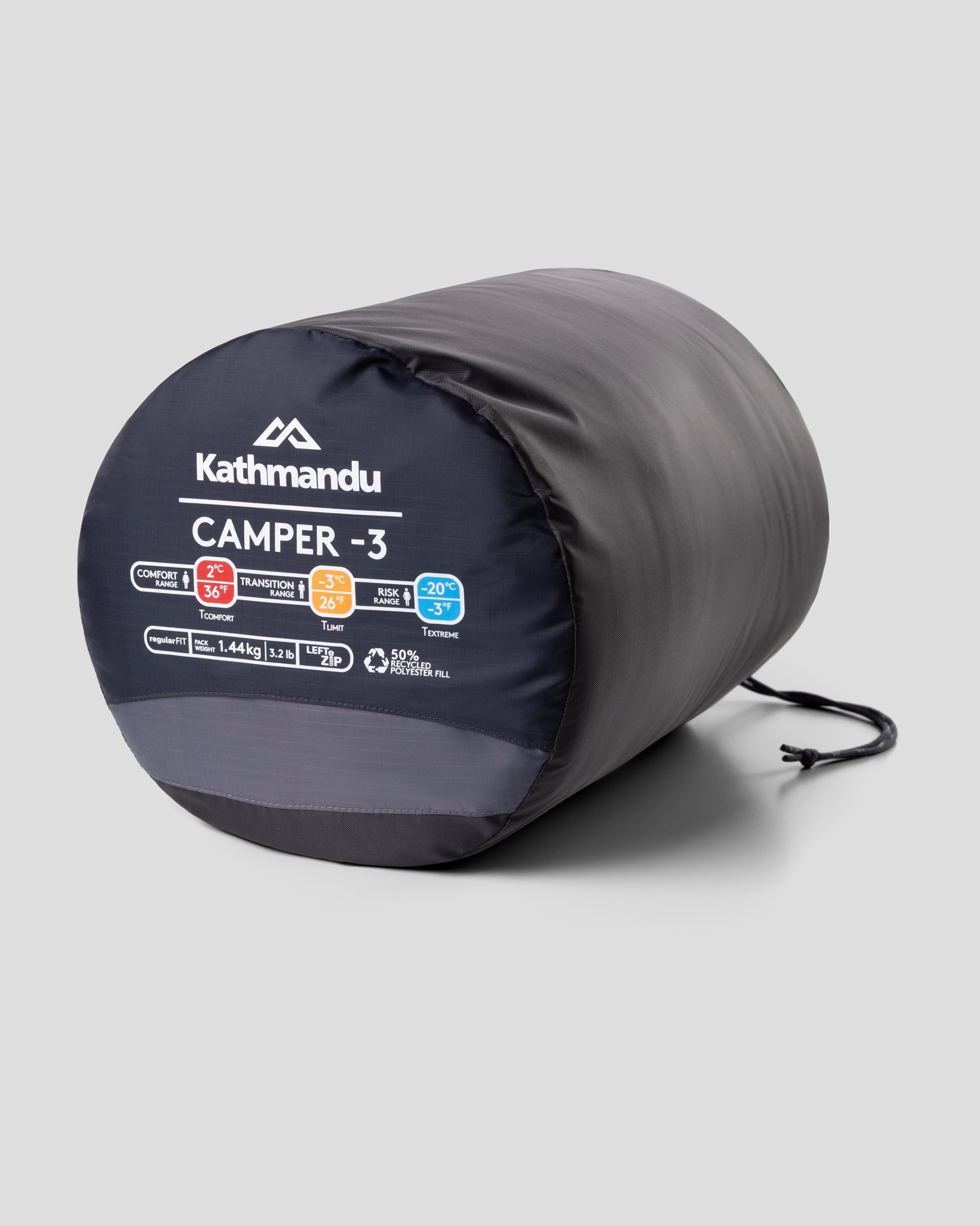 Camper -3 S/Bag - Mid Navy/Pure Navy – Kathmandu AU