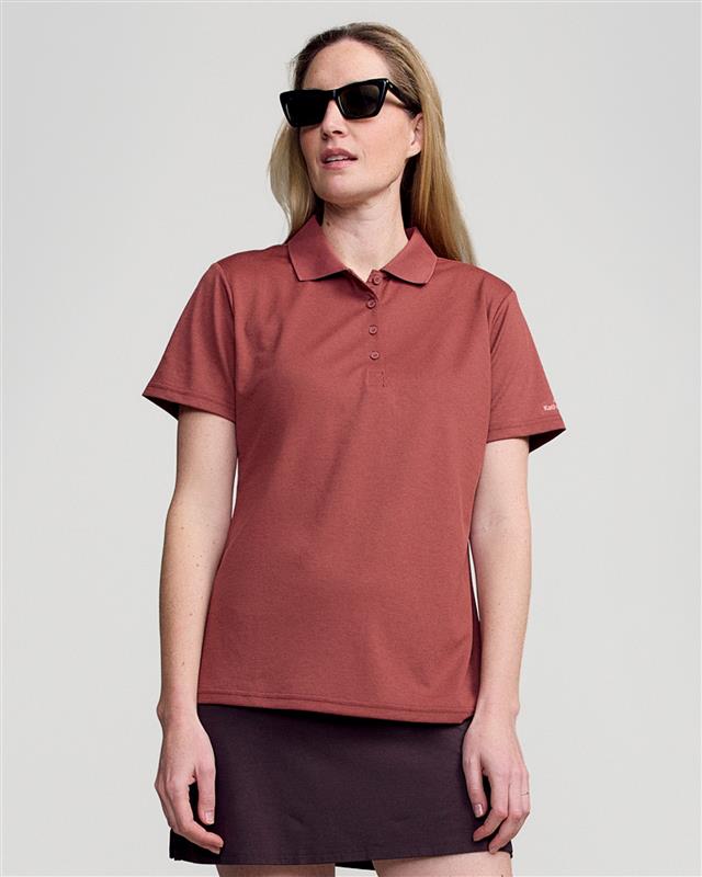 Women's Vanua Polo - Dark Clay