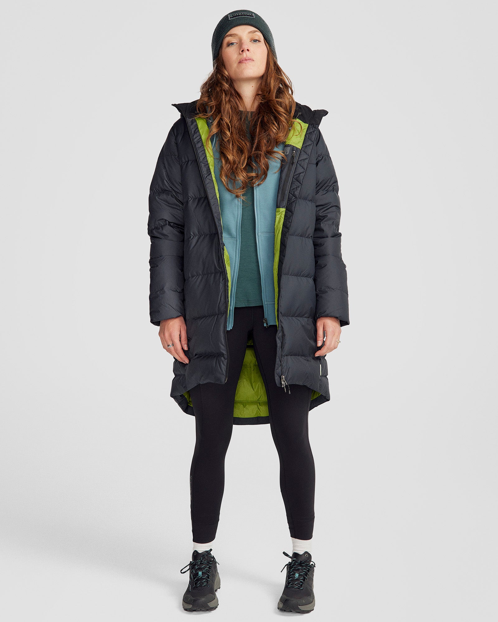 Parka Kathmandu Longline Down Jacket Women's Epiq Down Parka