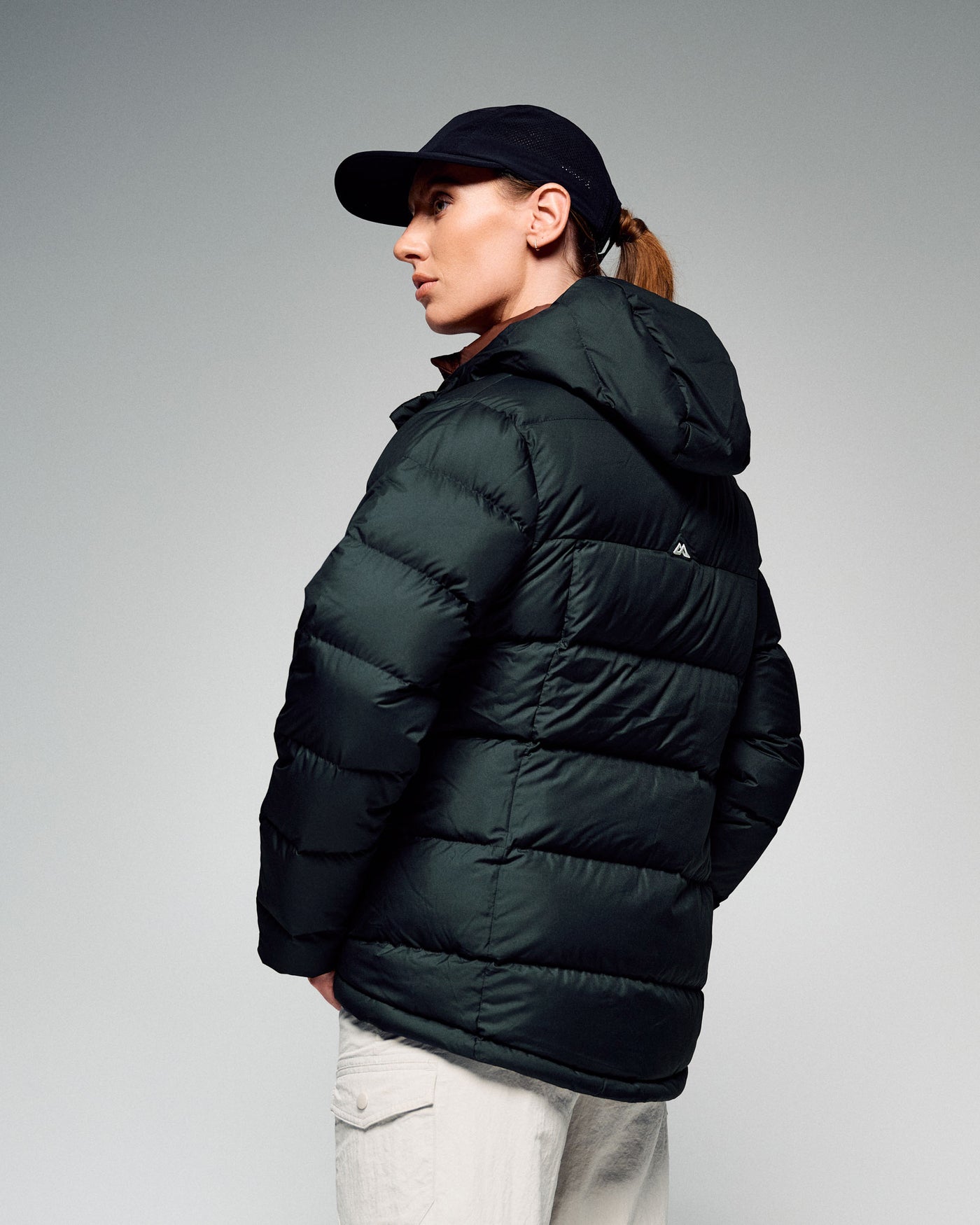 Women's Epiq Hooded Down Jacket - Black/Black