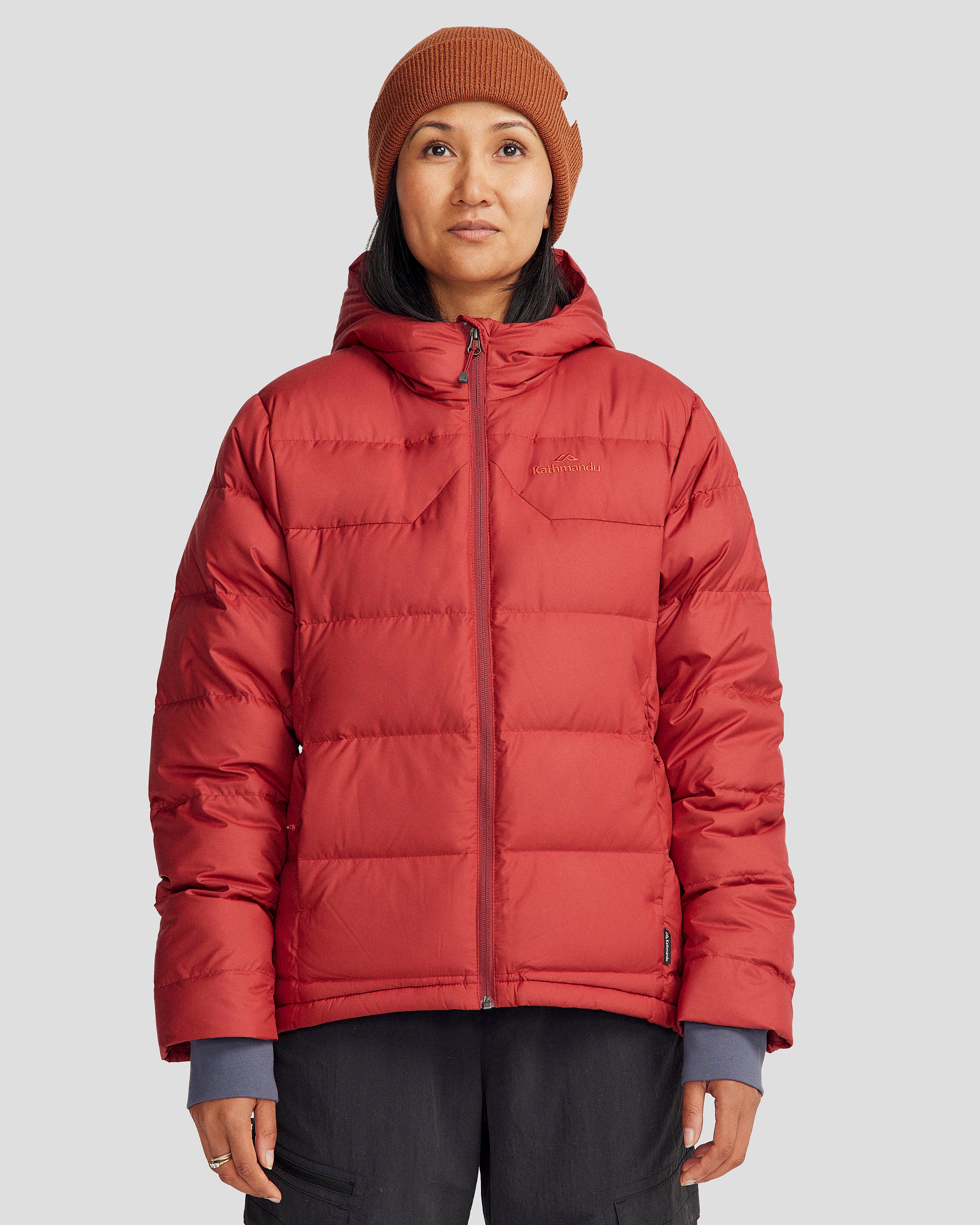 Women's Epiq Hooded Down Jacket - Pinot – Kathmandu AU