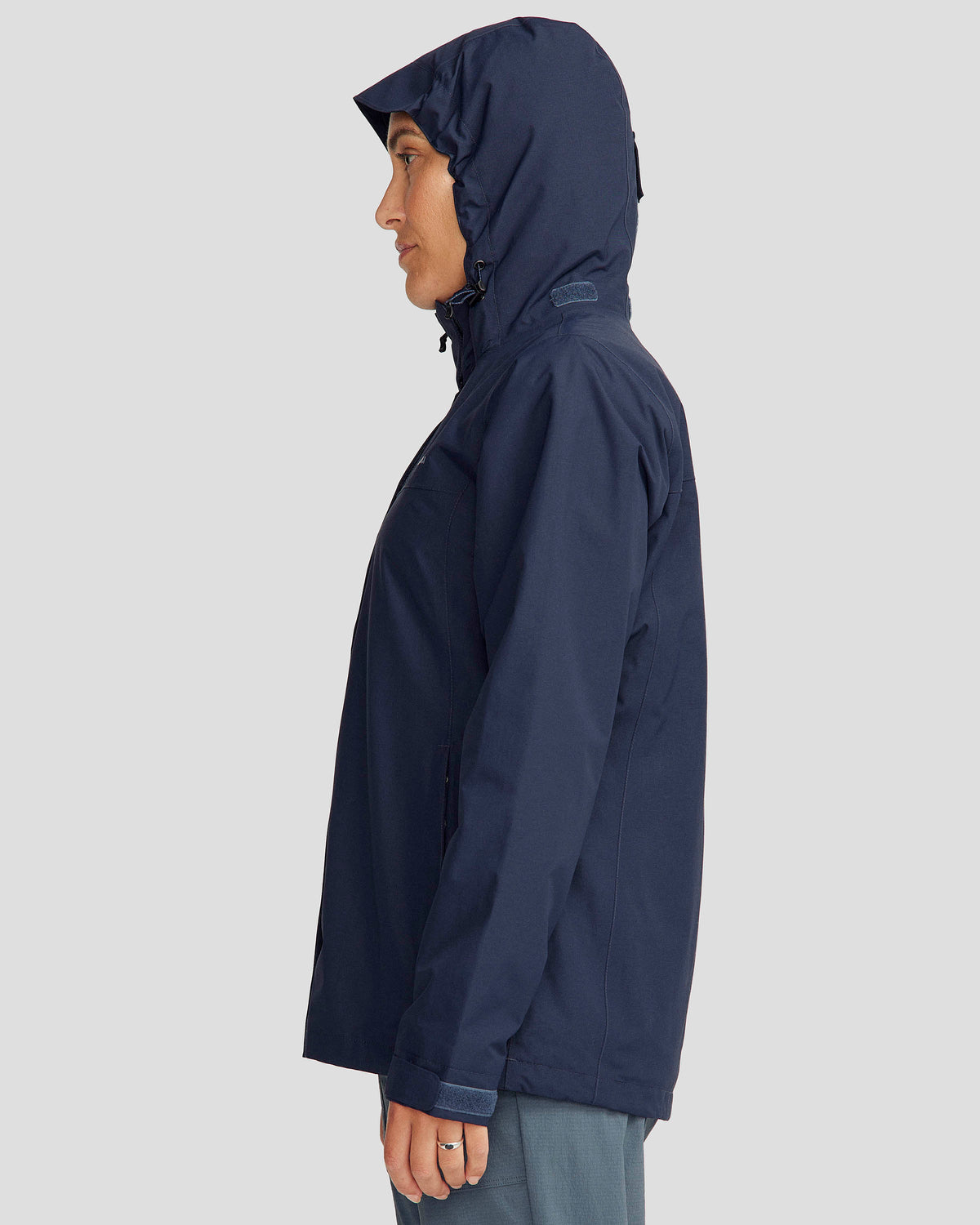 Women's Andulo 2-layer Rain Jacket - Pure Navy – Kathmandu AU