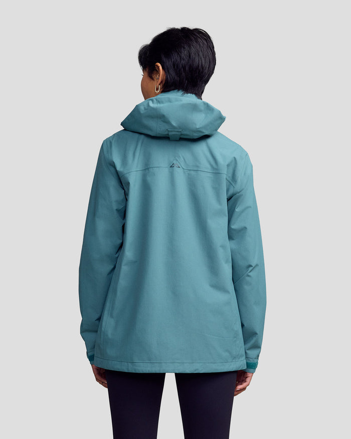 Women's Andulo Rain Jacket v3 - Light Forest – Kathmandu AU