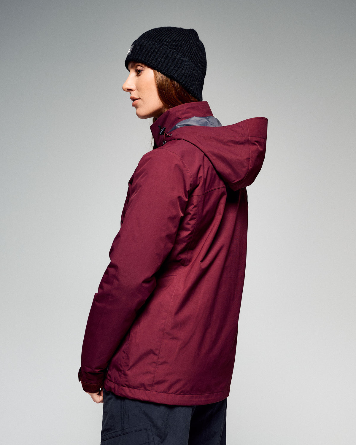 Women's Andulo Rain Jacket v3 - Mulberry – Kathmandu AU