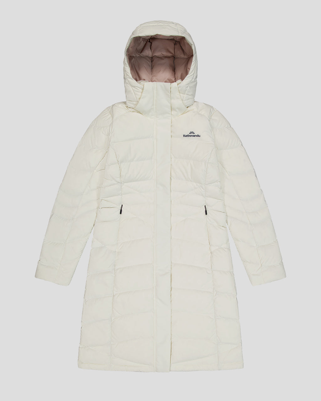 With Belt Longline Down Jacket