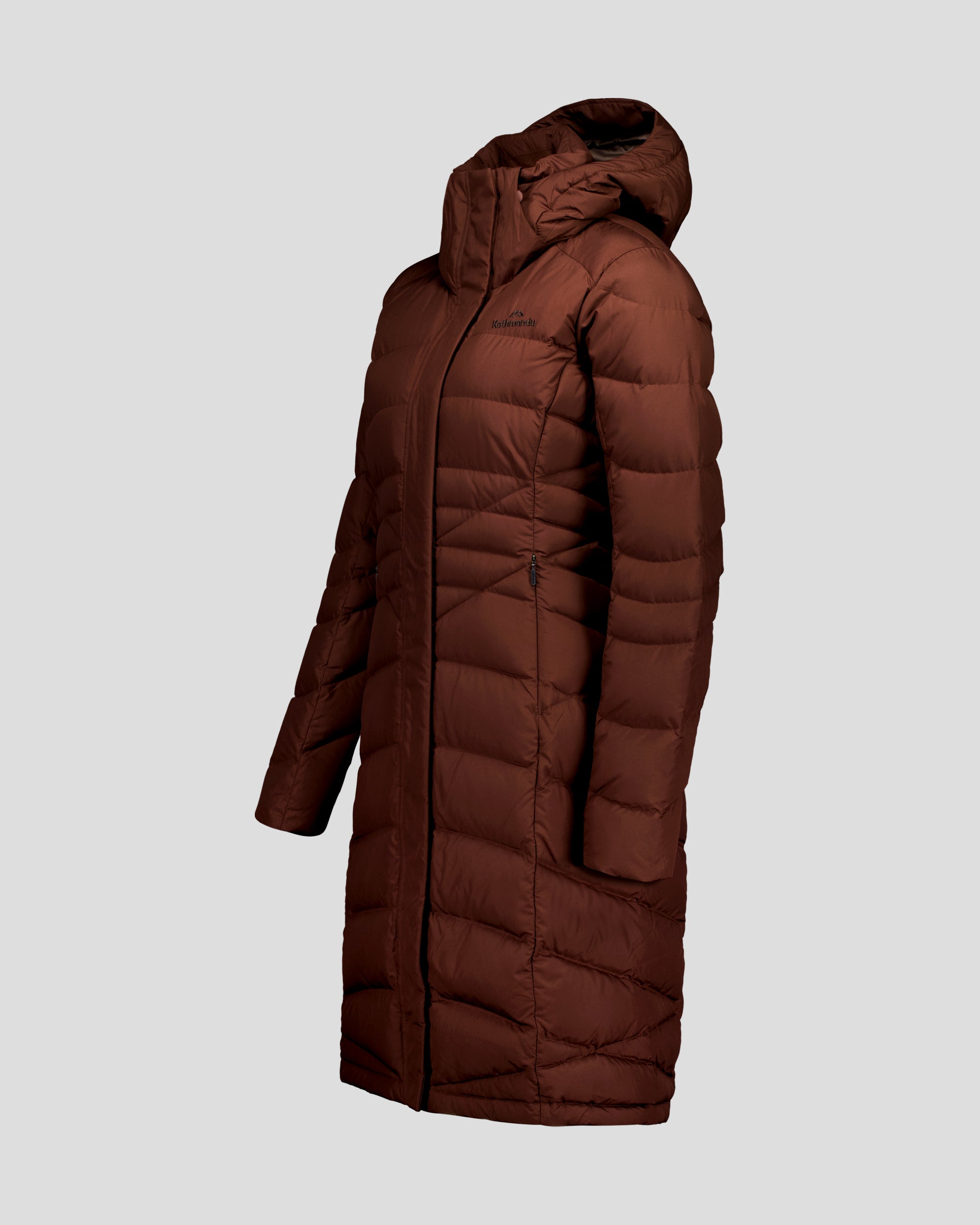 Women's Winterburn Down Parka Jacket - Cocoa – Kathmandu AU