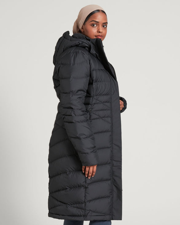 Women's Winterburn Down Parka Jacket Black – Kathmandu AU