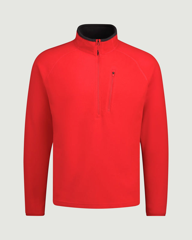 Men's Ridge 100 PrimaLoft Bio Pullover - Alpine Red – Kathmandu AU