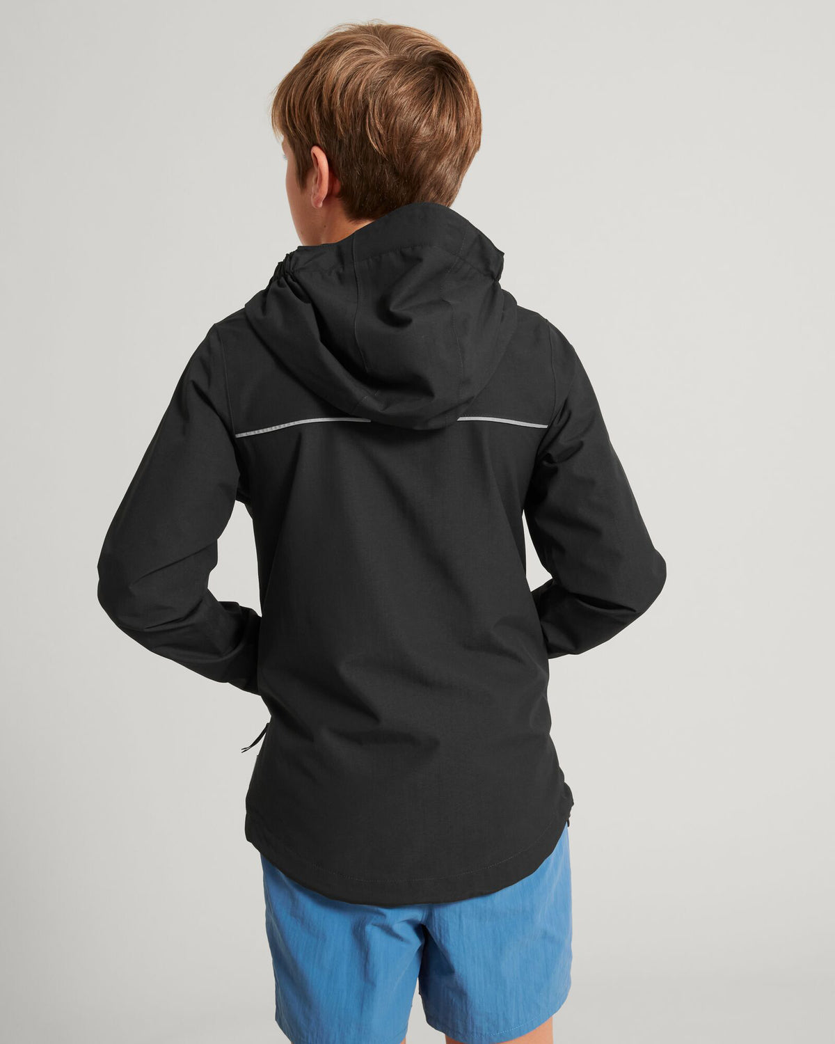 Andulo Boys' Andulo 2-layer Rain Jacket - Black – Kathmandu AU