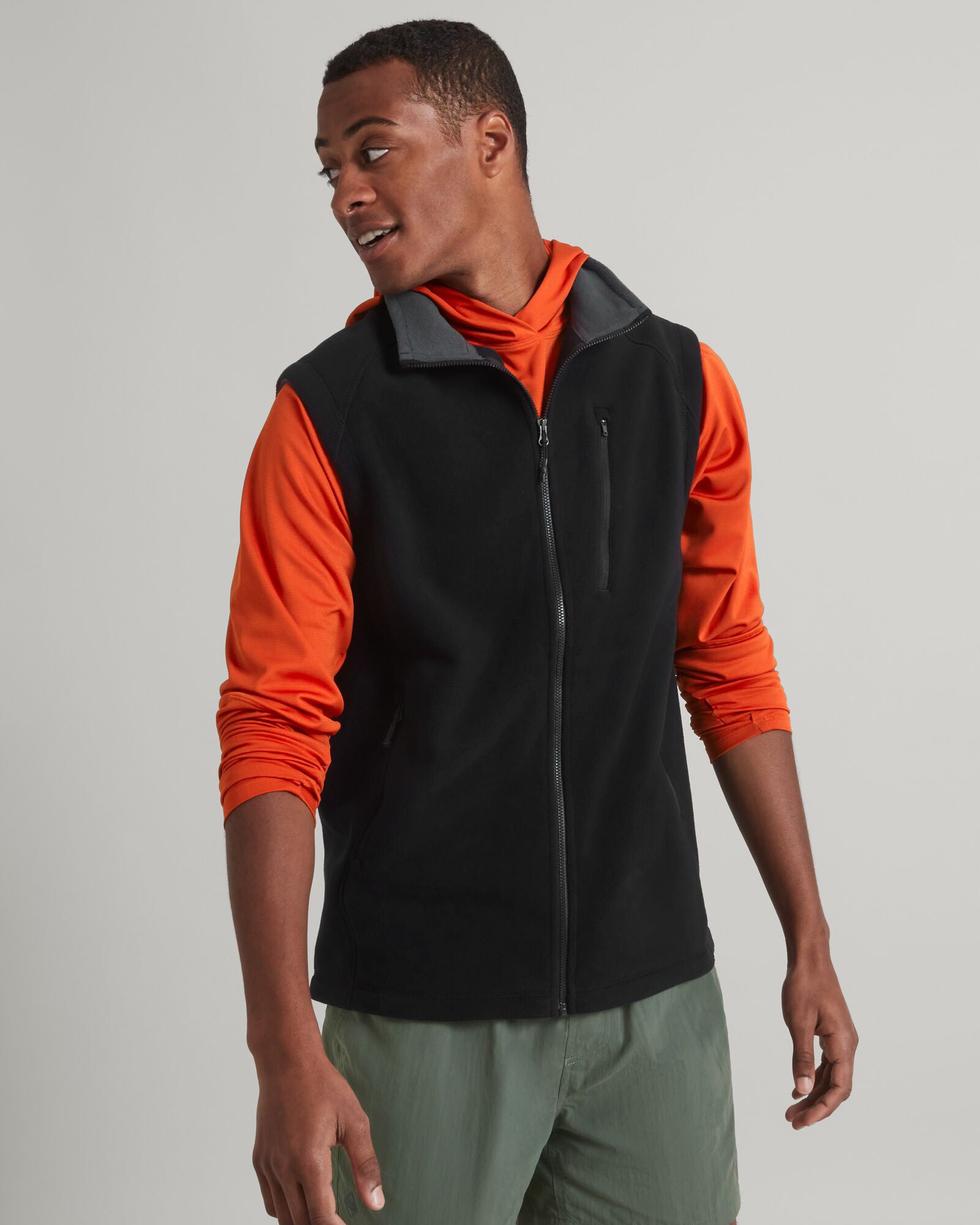 Men's Ridge 200 PrimaLoft Bio Vest - Black – Kathmandu AU