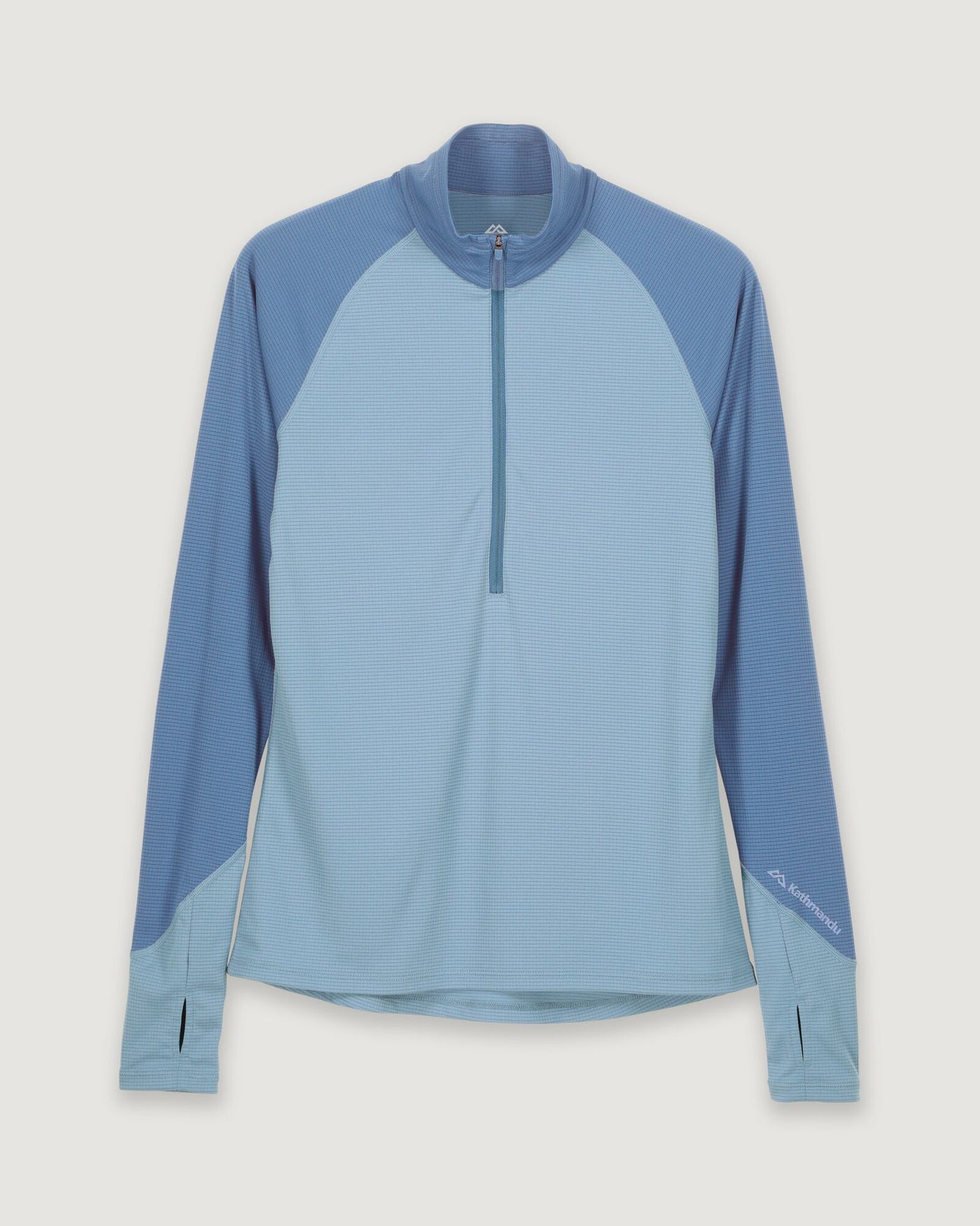 a1477_nwy_kmdaction_womens_quarter_zip_long_sleeve_top_blue_f_1743636222000