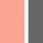 Accion driMOTION Quarter Crew Socks - 2 Pack - White/Blush Pink