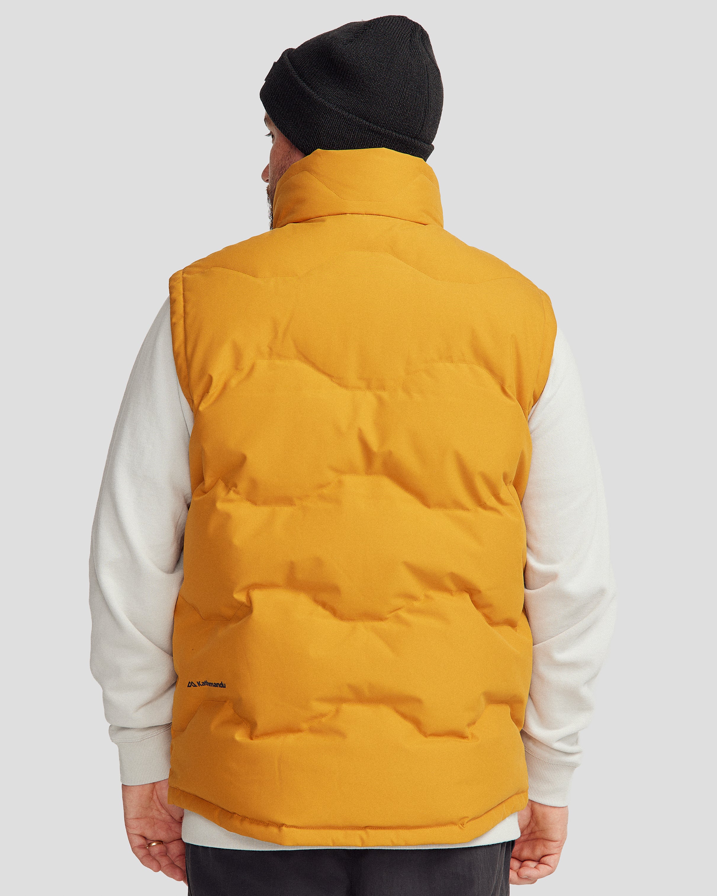 Men's Frisco X Down Vest - Golden Oak – Kathmandu AU