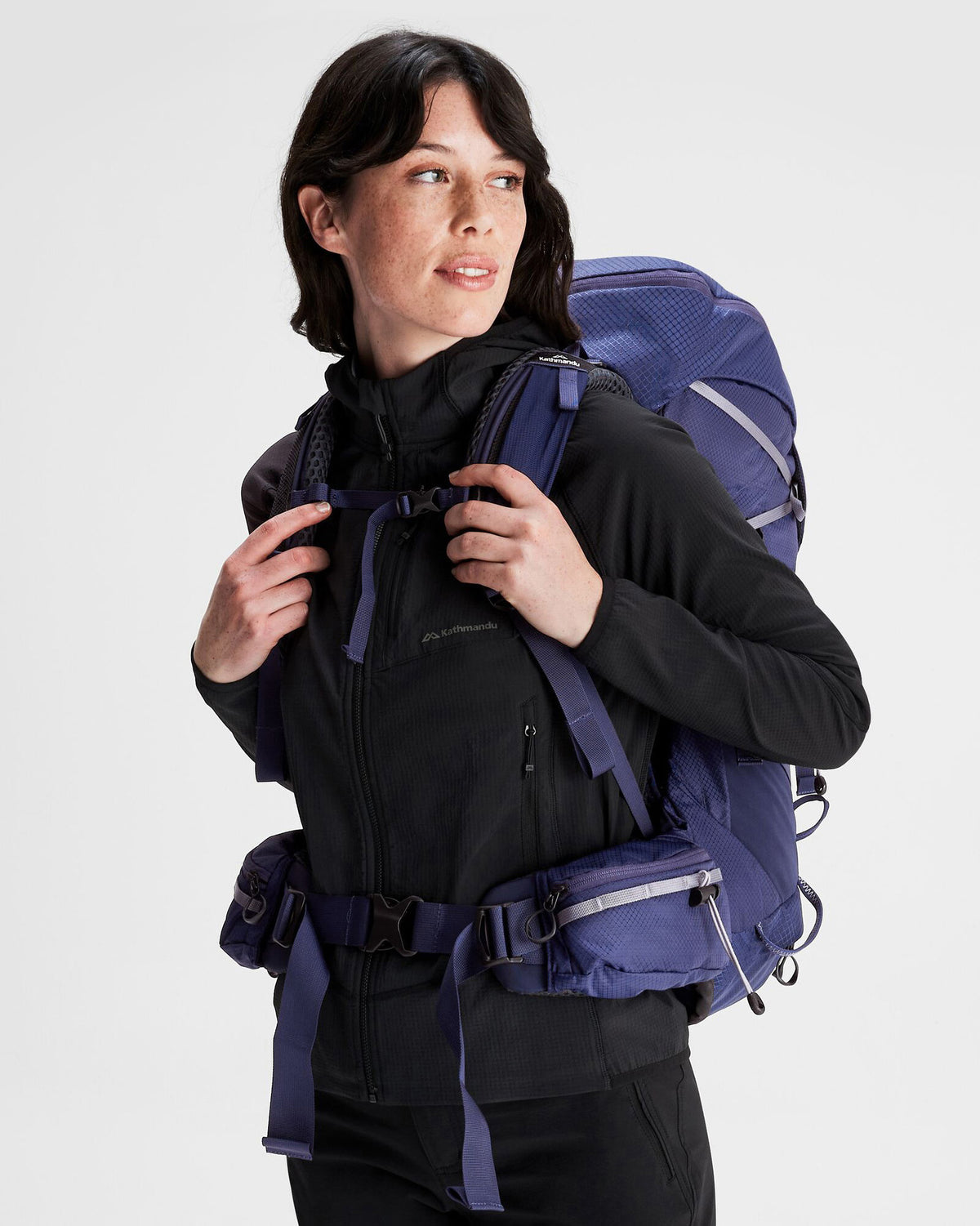 Women's Valorous 55L Pack - Dark Horizon – Kathmandu AU