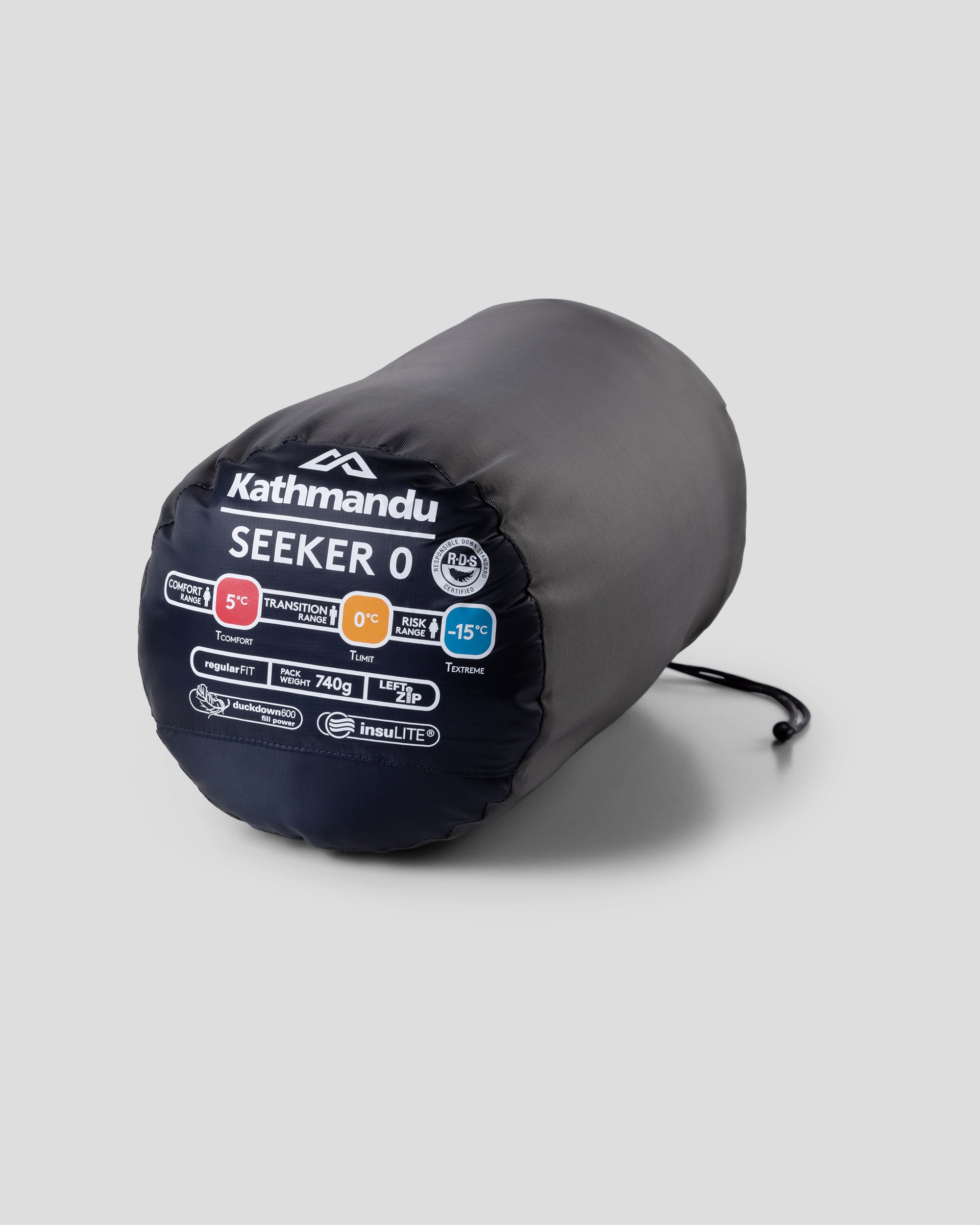 Seeker 0 Sleeping Bag - Mid Navy – Kathmandu AU