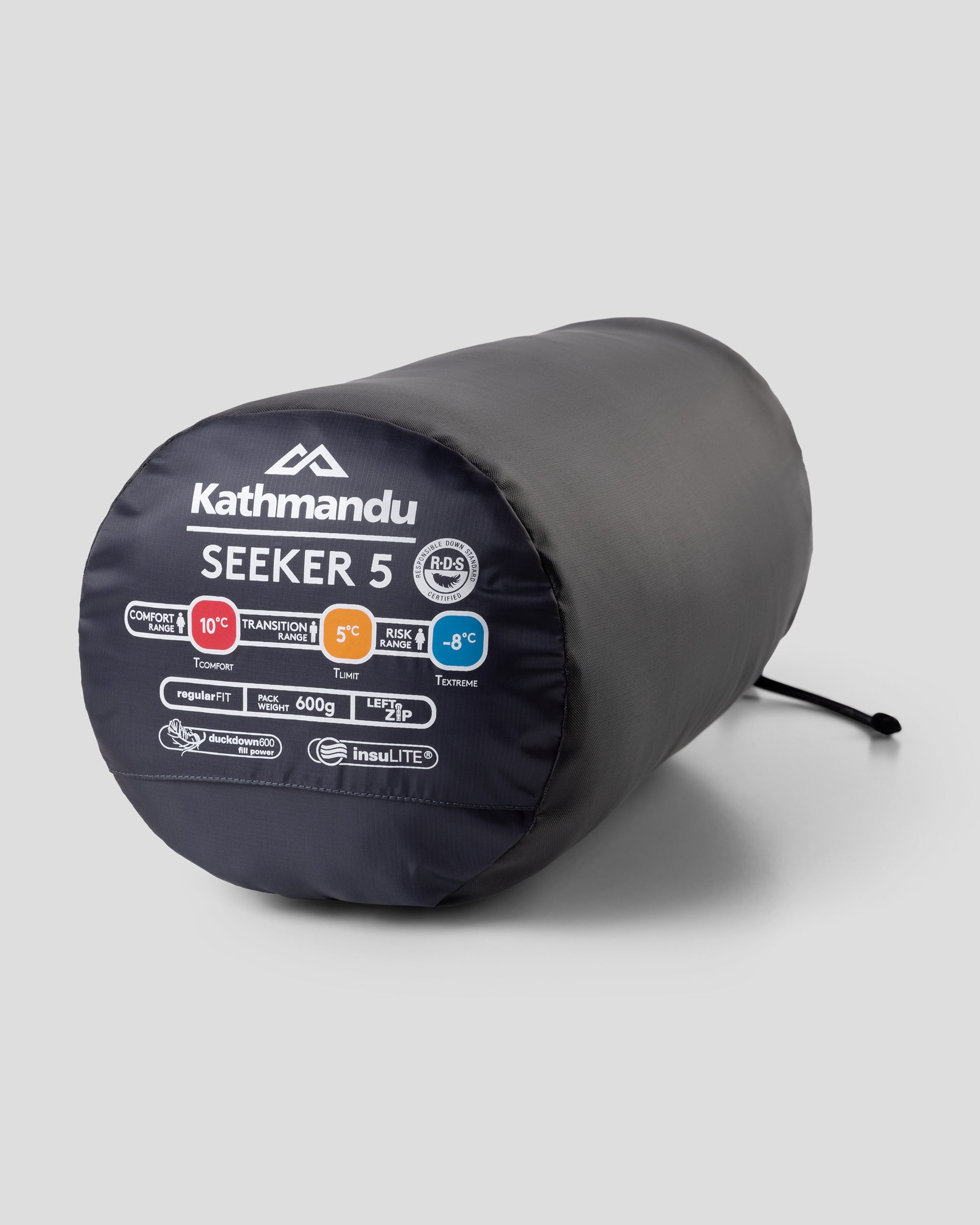 Seeker 5 Sleeping Bag - Light Navy – Kathmandu AU
