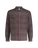 Men's Carrillon HF Long Sleeve Shirt - Dark Quartz/Deep Lagoon Check