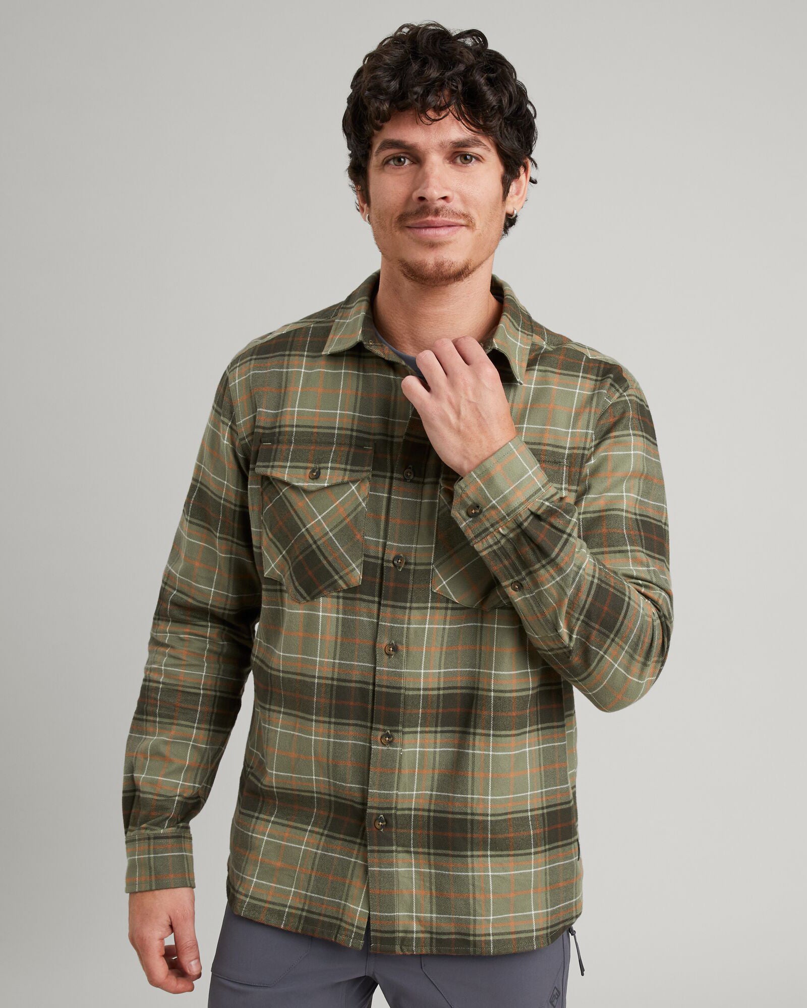 b0216_obu_carrillon_hf_mens_long_sleeve_shirt_green_brown_a_1743629421000