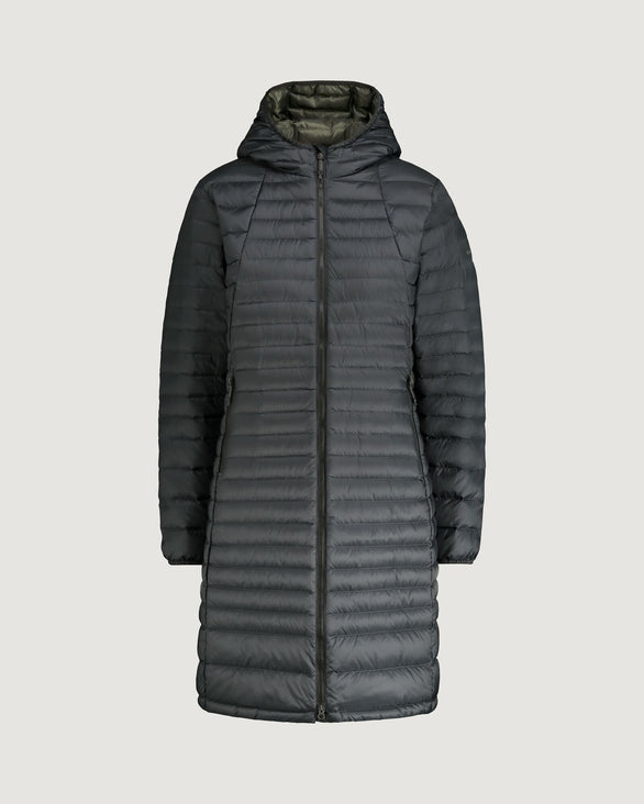 Women's Heli R Down Parka Jacket Black Stingray – Kathmandu AU