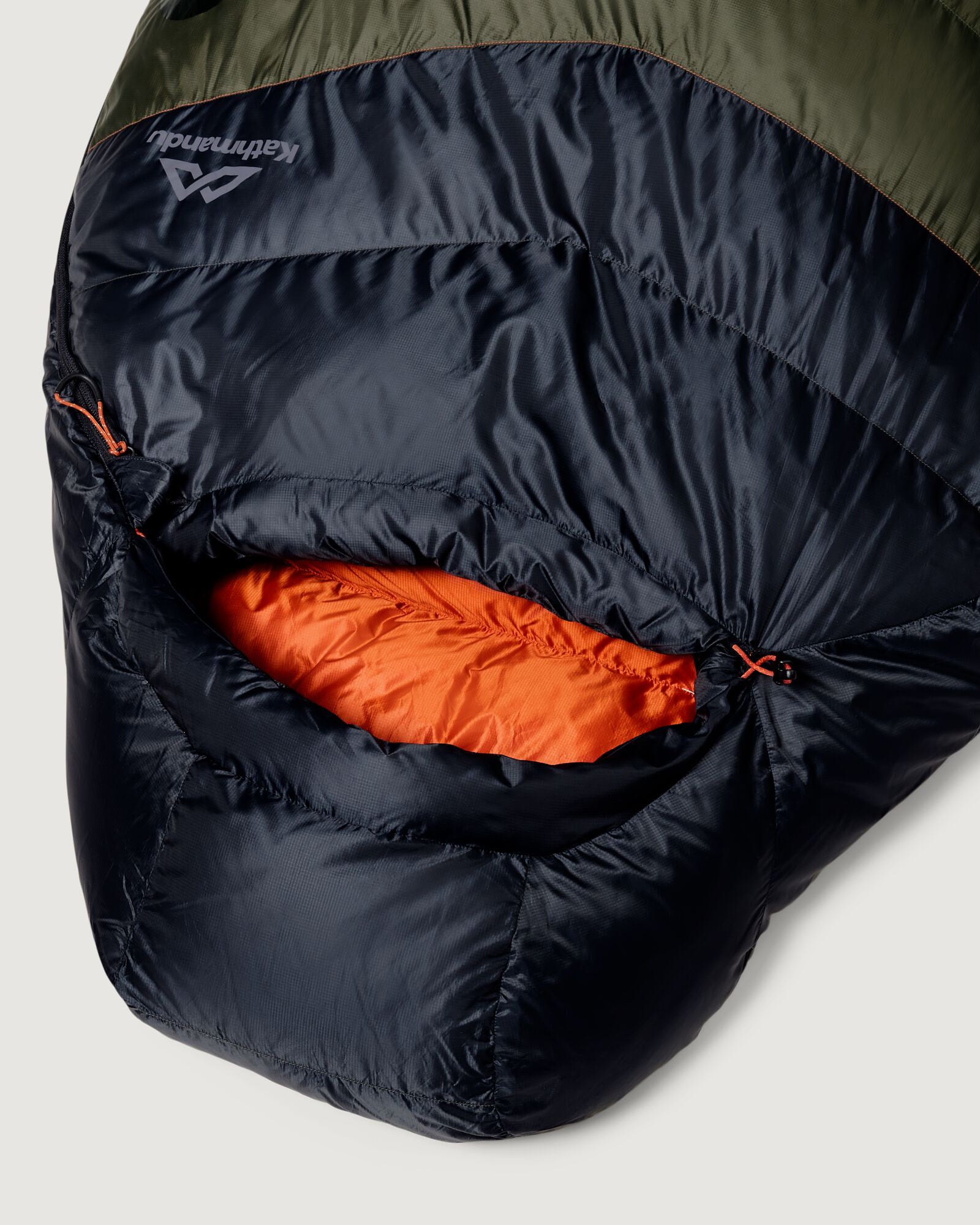 Zenter -8°C Down Sleeping Bag - Regular - Dark Moss/Black Stingray