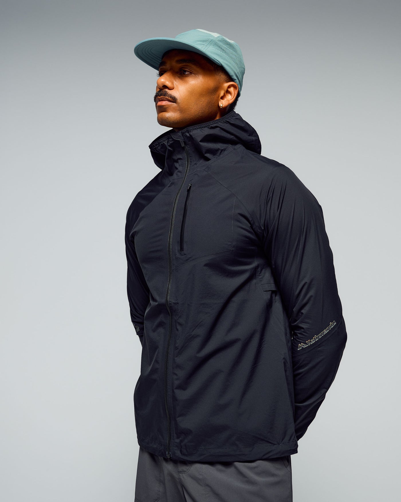 Men's Trailhead Stretch 2.5-layer Rain Jacket - Black Stingray