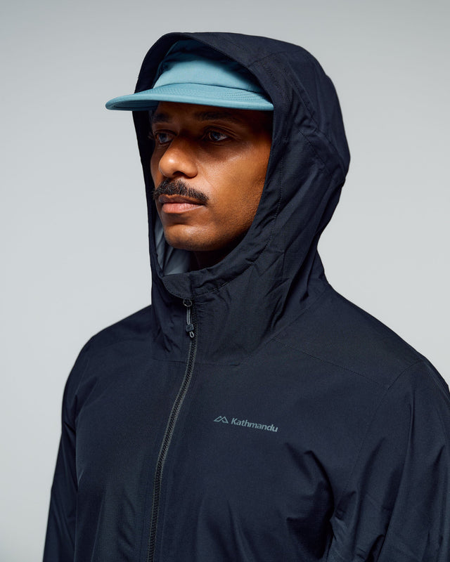 Men's Trailhead Stretch 2.5-layer Rain Jacket - Black Stingray ...