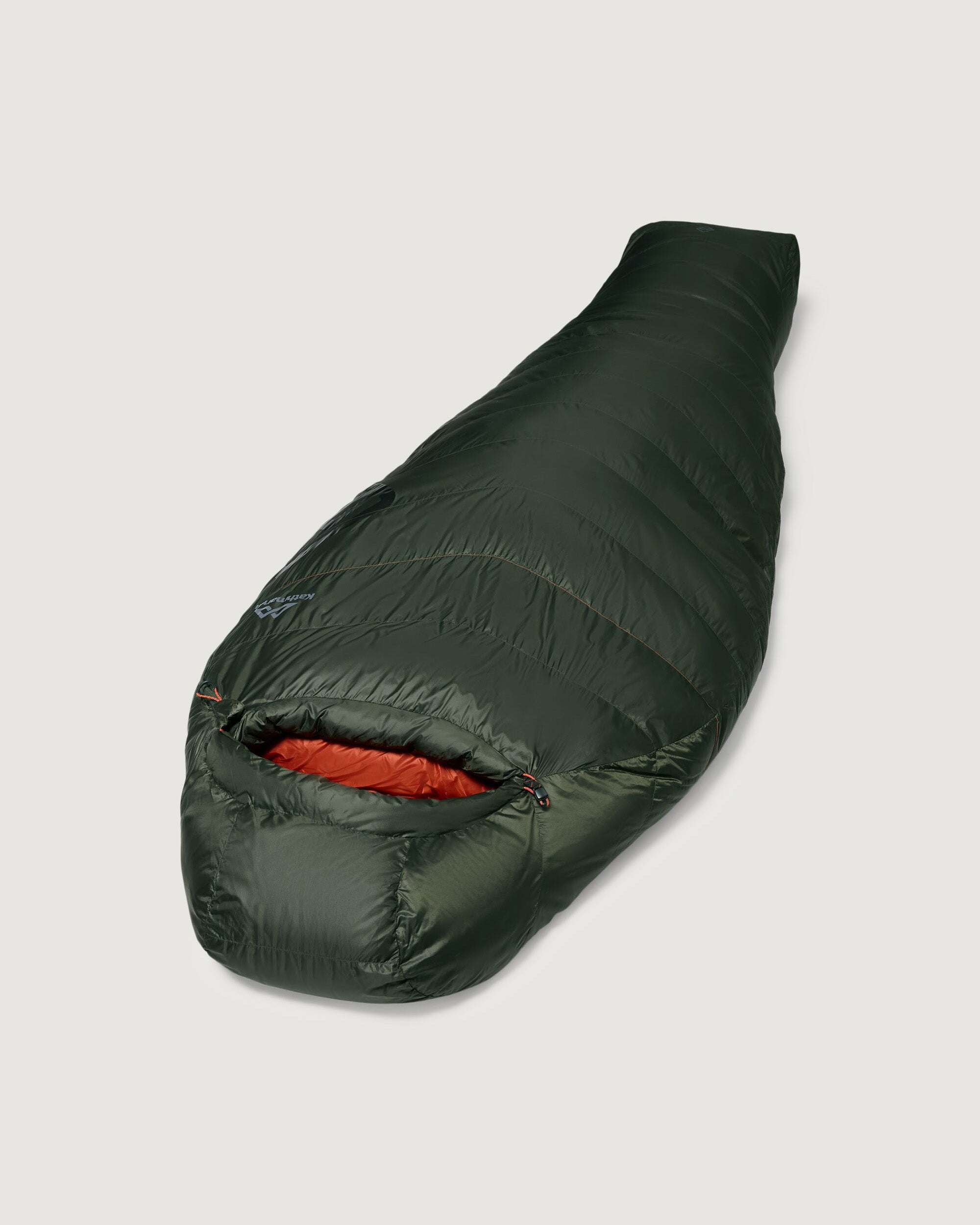 Zenter -12°C Down Sleeping Bag - Large - Dark Moss – Kathmandu AU