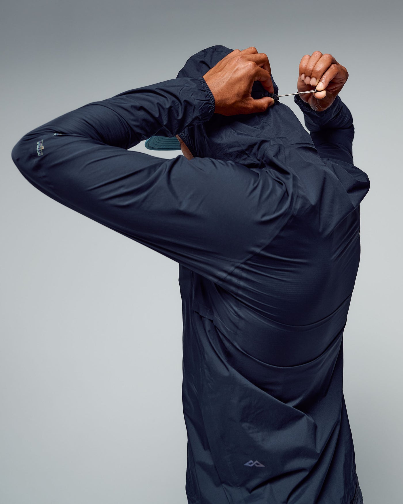 Men's Seeker 2.5L Rain Jacket - Black Stingray