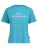 Women's Logo Organic Cotton T-shirt - Light Sea
