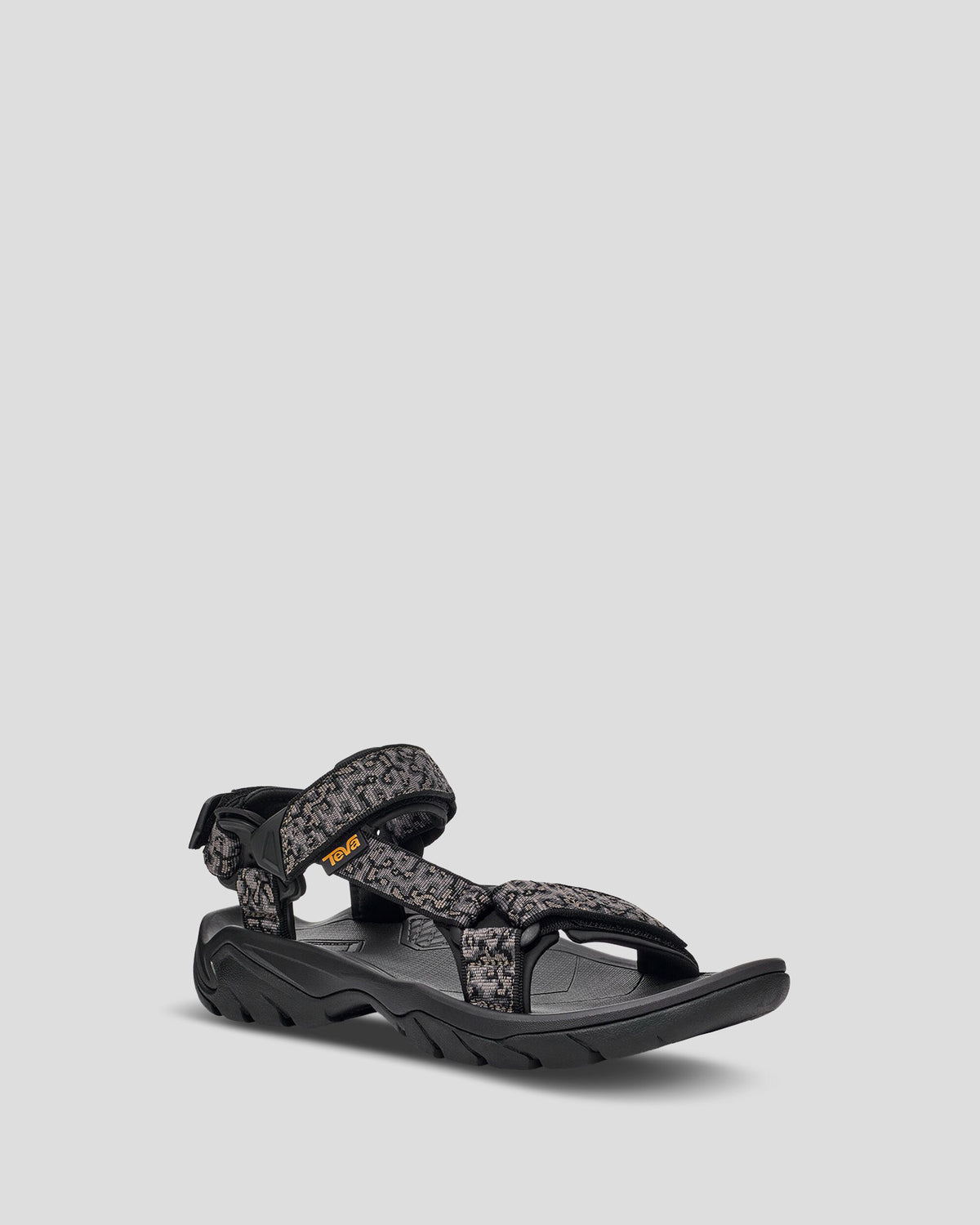 Teva Terra Fi 5 Universal Wavy Trail Hiking Black and Gray Sandals TEVA MEN TERRA FI 5 UNIVERSAL MADANG BLUE TRAIL SANDAL US 11  main image 2
