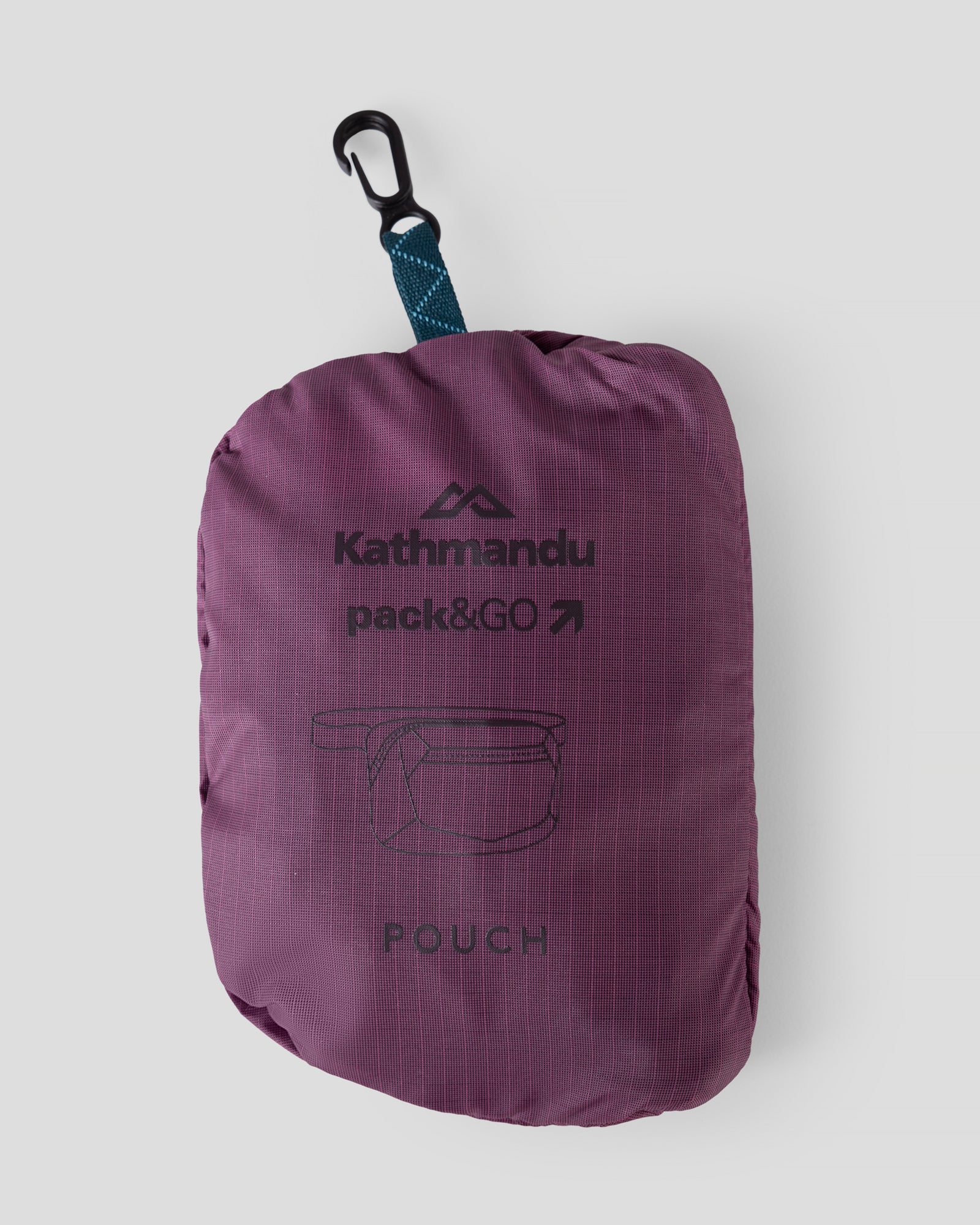 Pack&Go Pouch - Washed Blue/Washed Berry