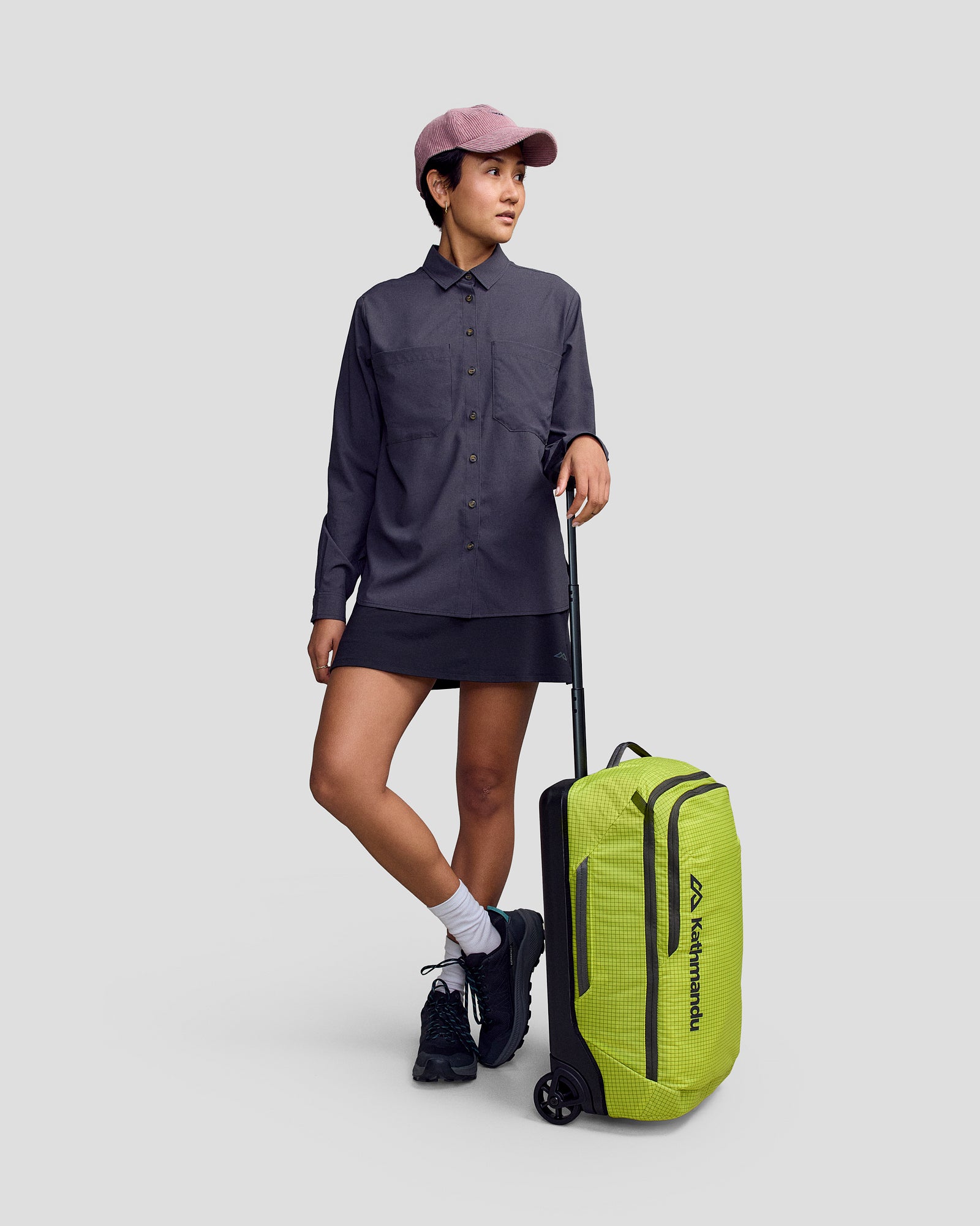 Feather Flight Carry On - Bright Moss