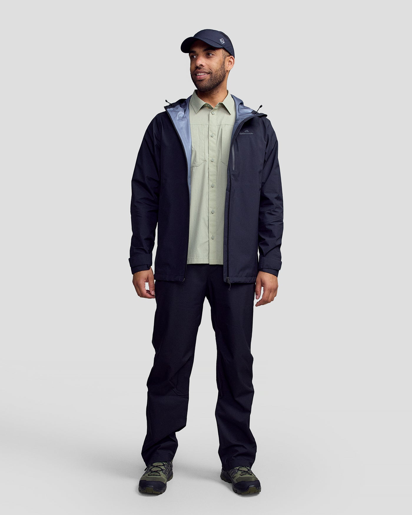 Men's Ridge 3L GORE-TEX Rain Jacket - Black Stingray