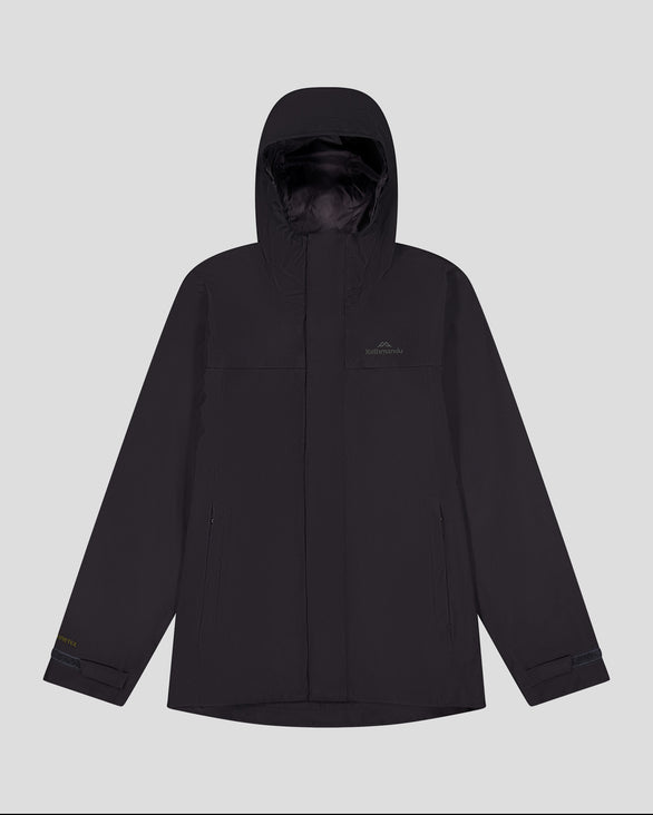 Men's Bealey 2L GORE-TEX® Rain Jacket Black Stingray – Kathmandu AU
