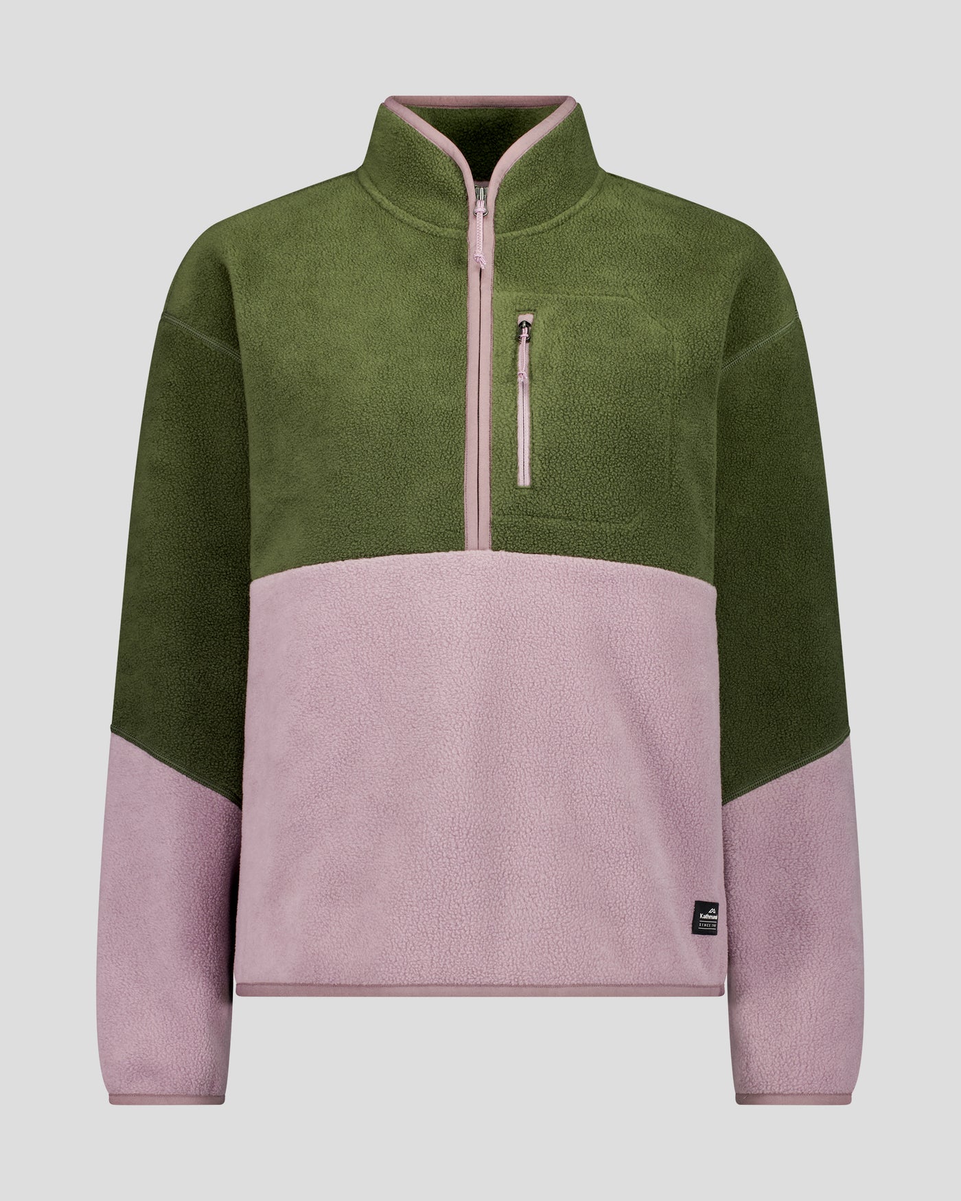 Women's Trailhead Fleece 1/4 Zip Pullover - Light Moss/Thistle