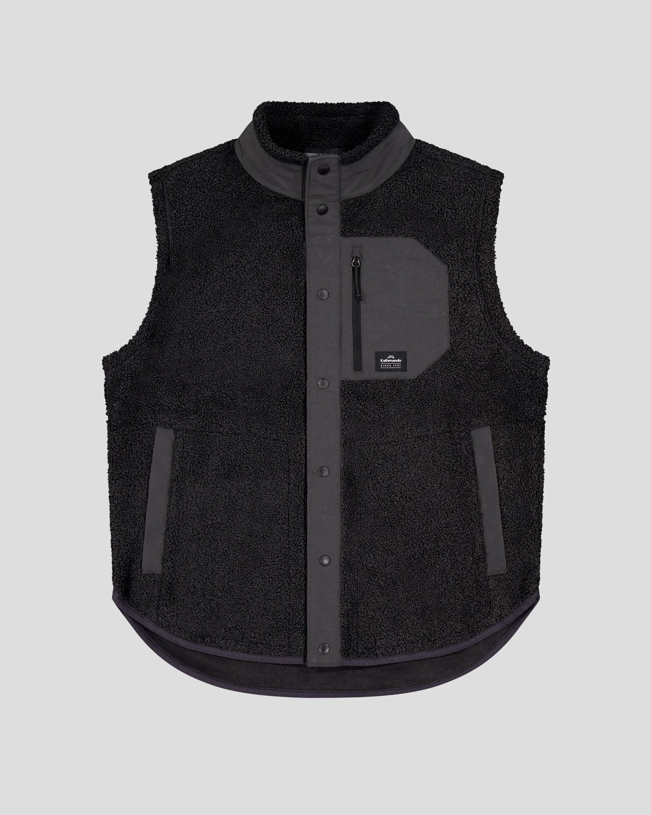 Women's Co-Z High Pile Vest - Black Stingray – Kathmandu AU