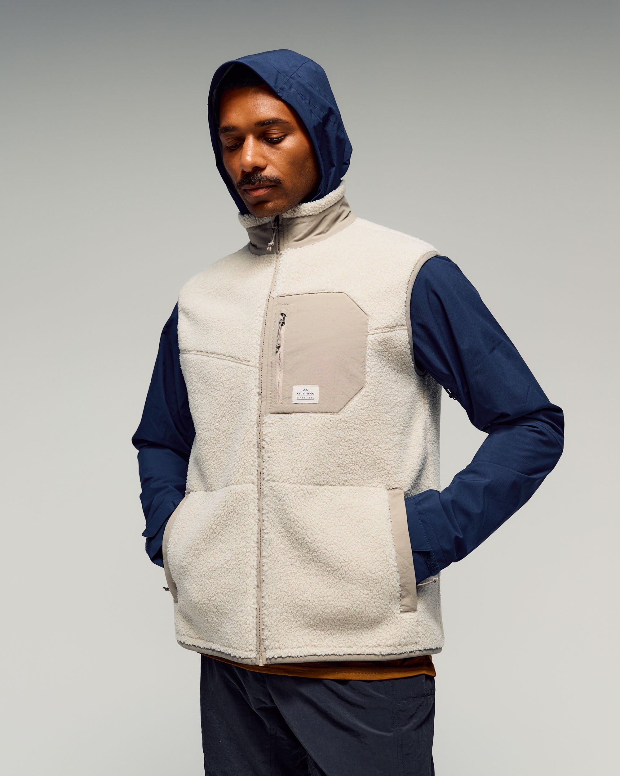Co-Z High Pile Men's Vest - Light Hike – Kathmandu AU