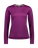 Women's Seeker Fleece Long Sleeve Top - Berry