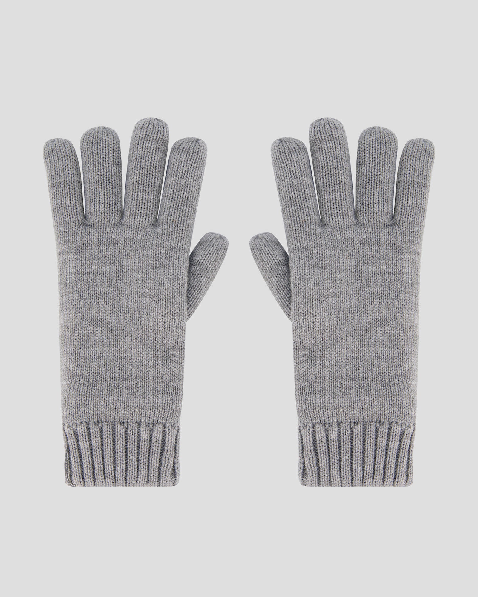 Fyfe Gloves - Mid Grey Marle