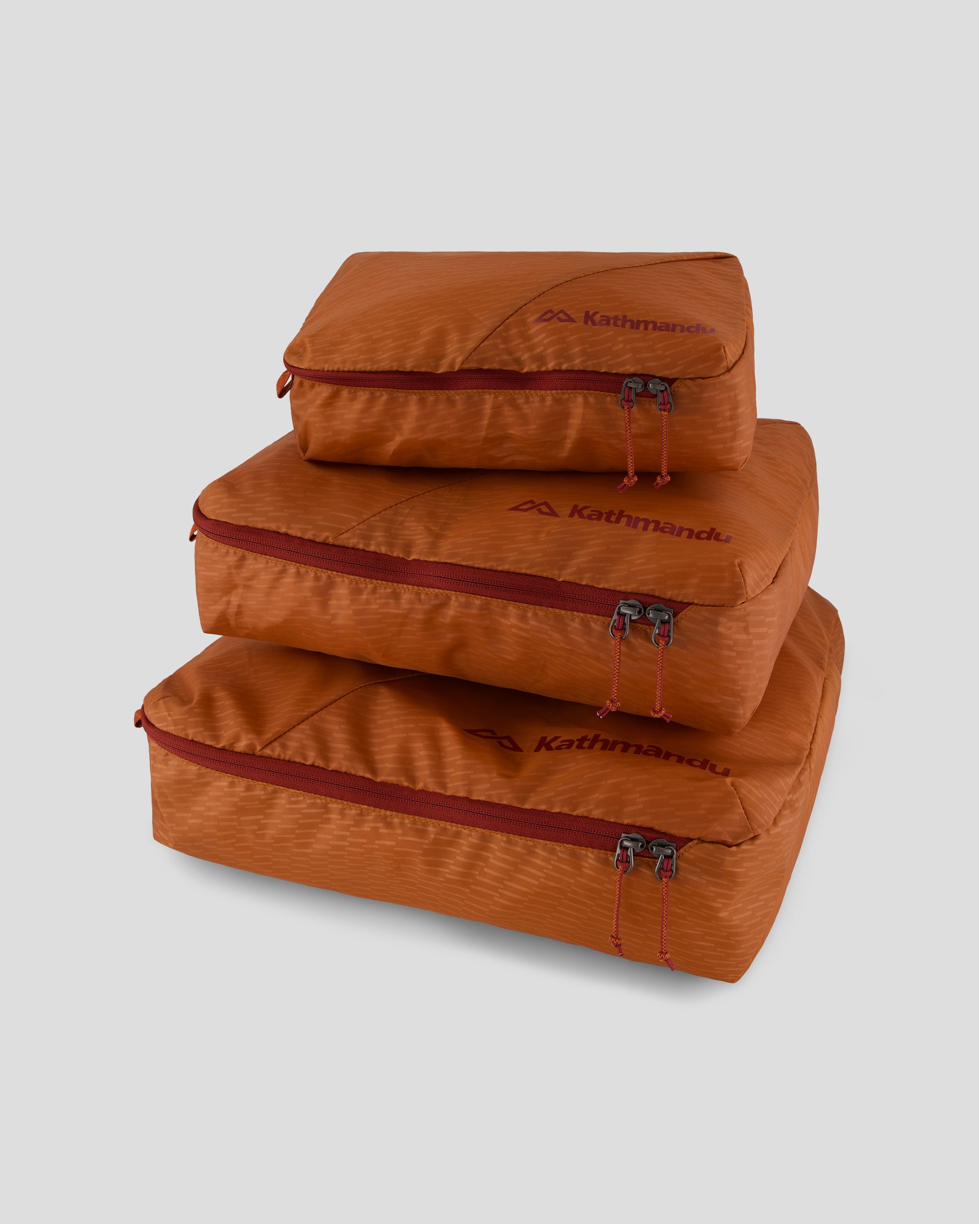 Packing Cube Set Three pack - Copper – Kathmandu AU