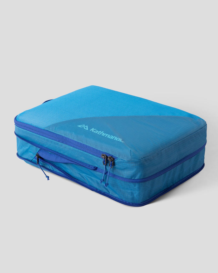 Expander Packing Cube - Sea Blue – Kathmandu AU